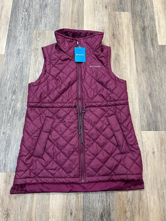 Vest Puffer & Quilted By Columbia In Purple, Size: L