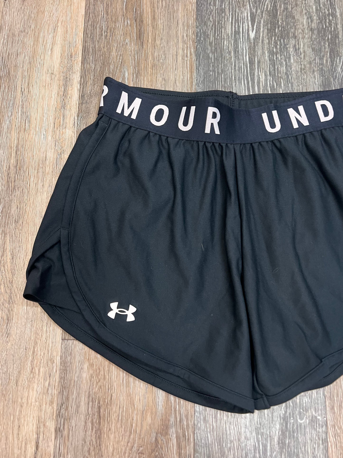 Athletic Shorts By Under Armour In Black, Size: S