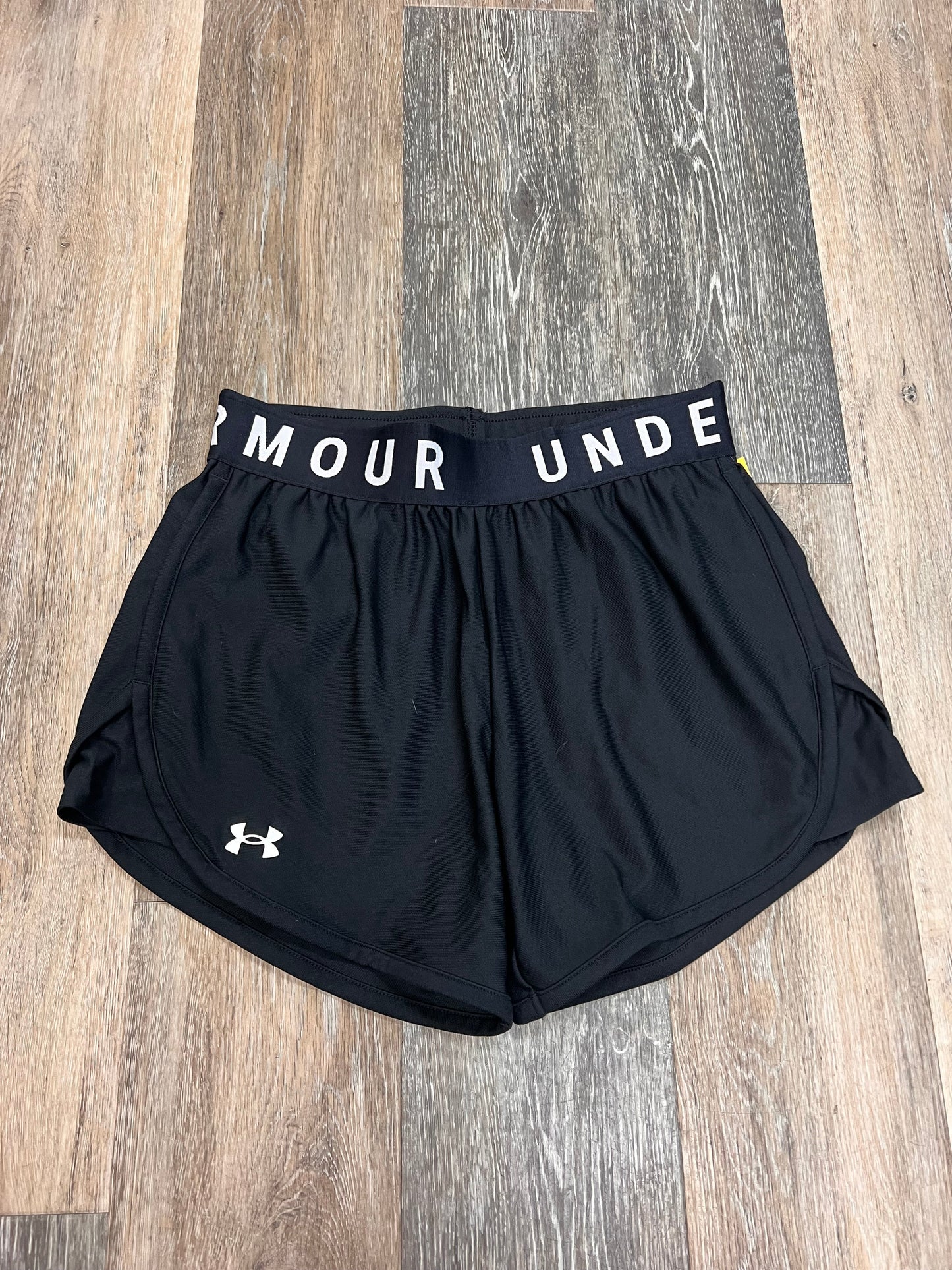 Athletic Shorts By Under Armour In Black, Size: S