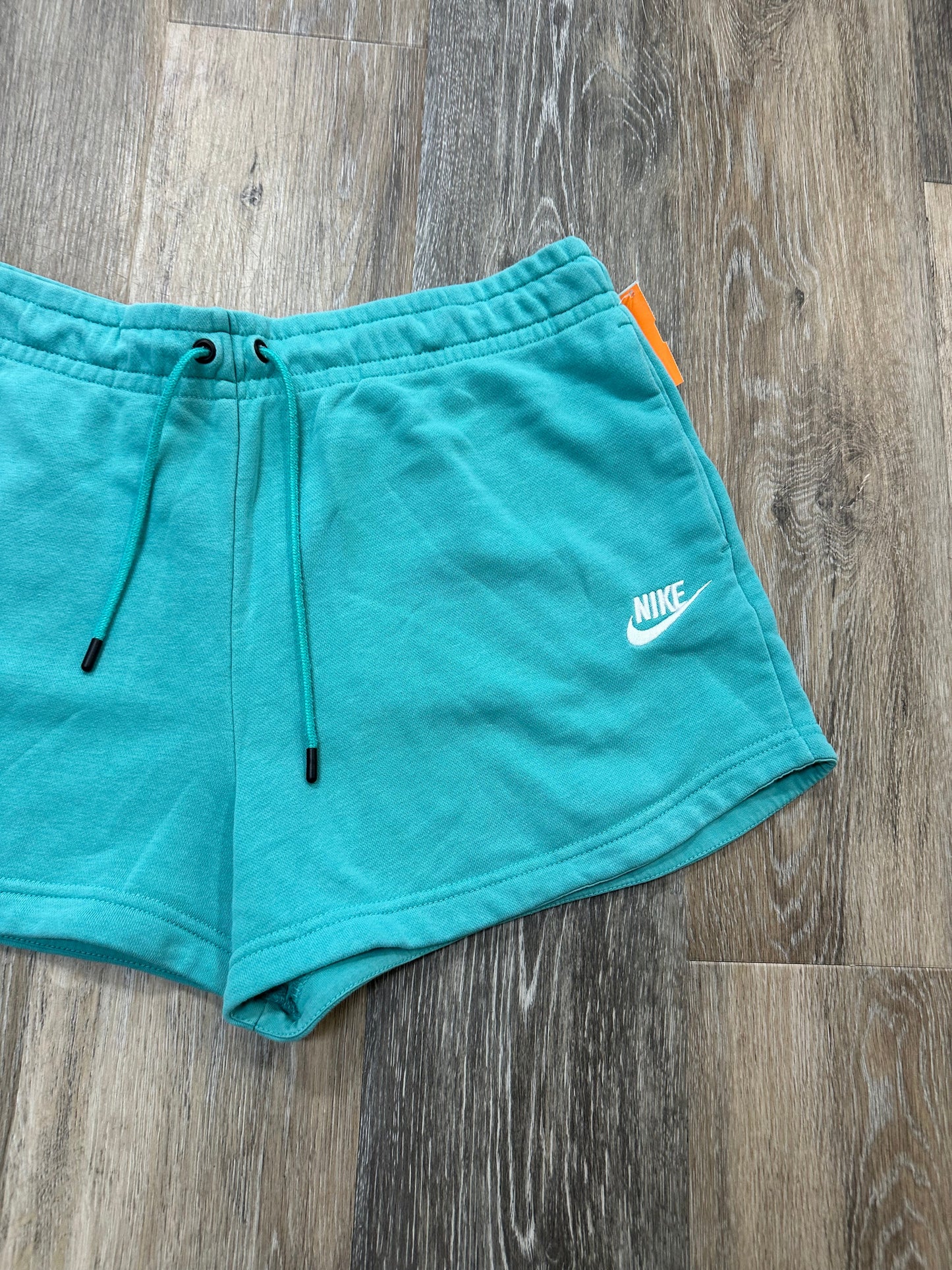 Athletic Shorts By Nike Apparel In Teal, Size: M