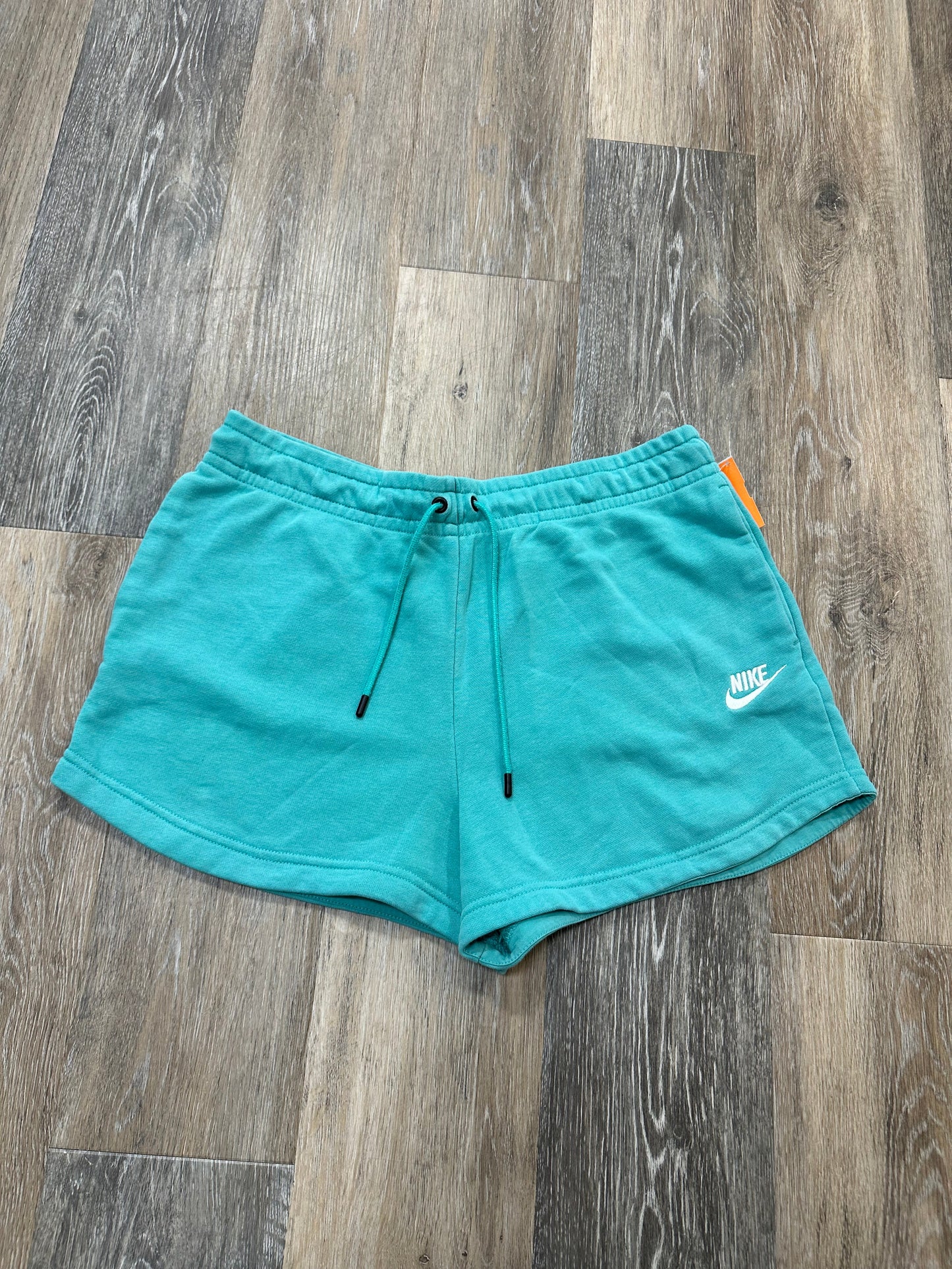 Athletic Shorts By Nike Apparel In Teal, Size: M