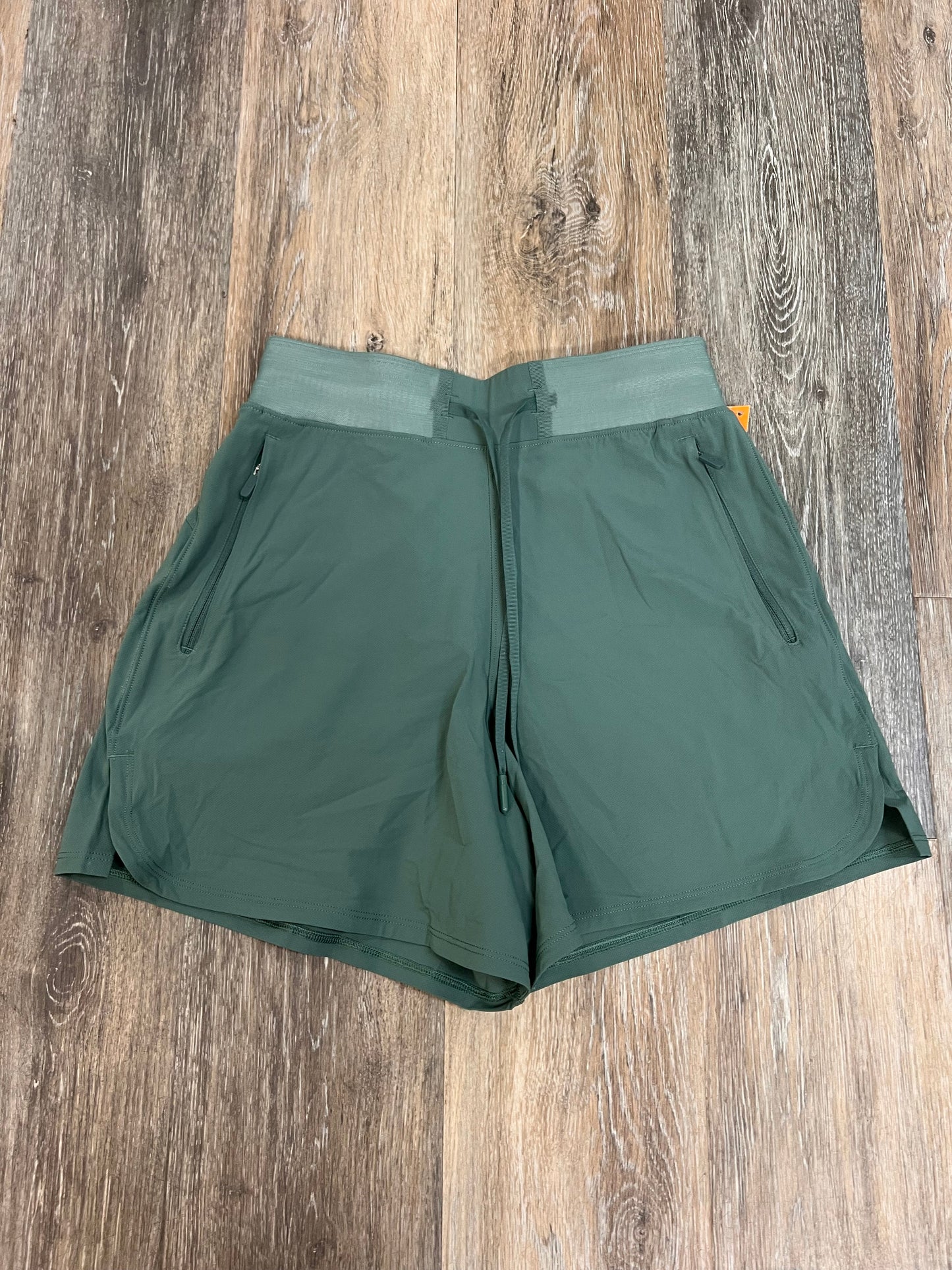 Athletic Shorts By Lululemon In Green, Size: 2