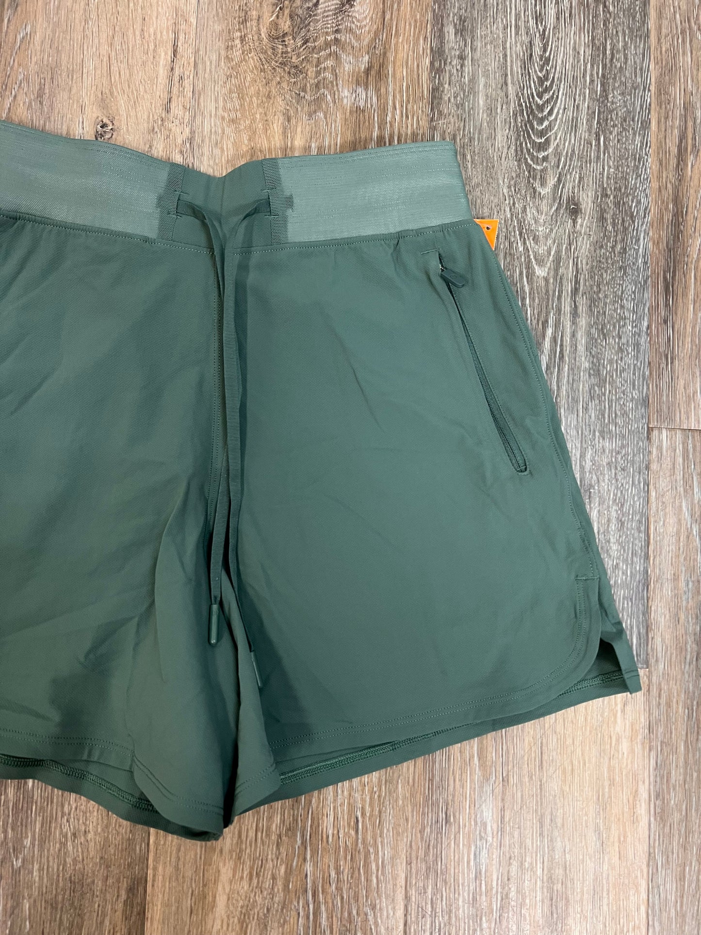 Athletic Shorts By Lululemon In Green, Size: 2