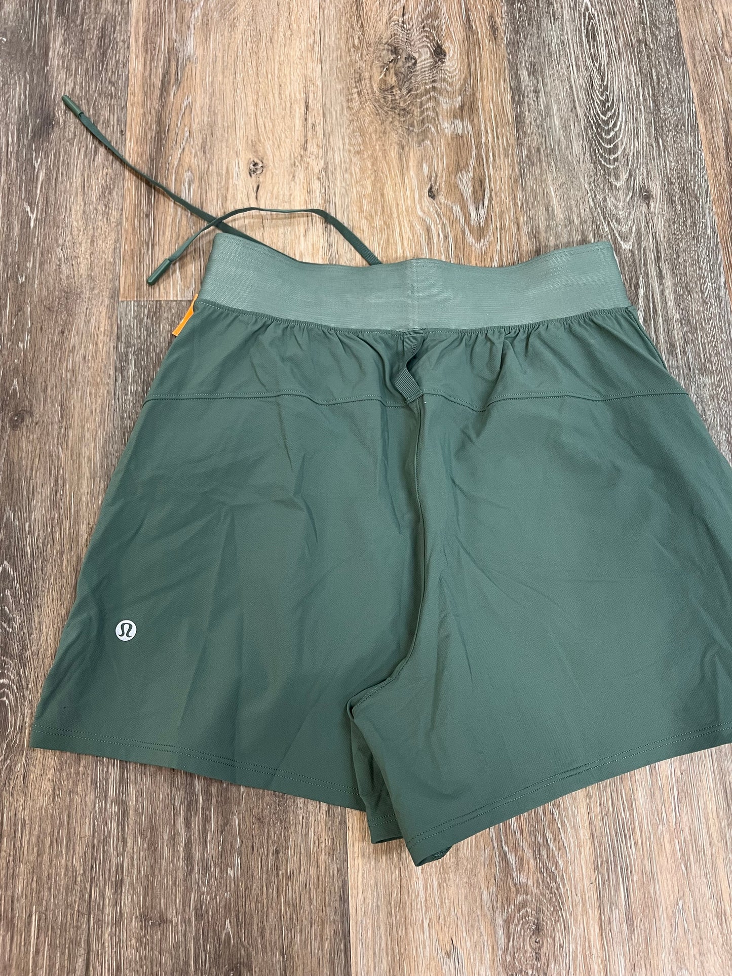 Athletic Shorts By Lululemon In Green, Size: 2