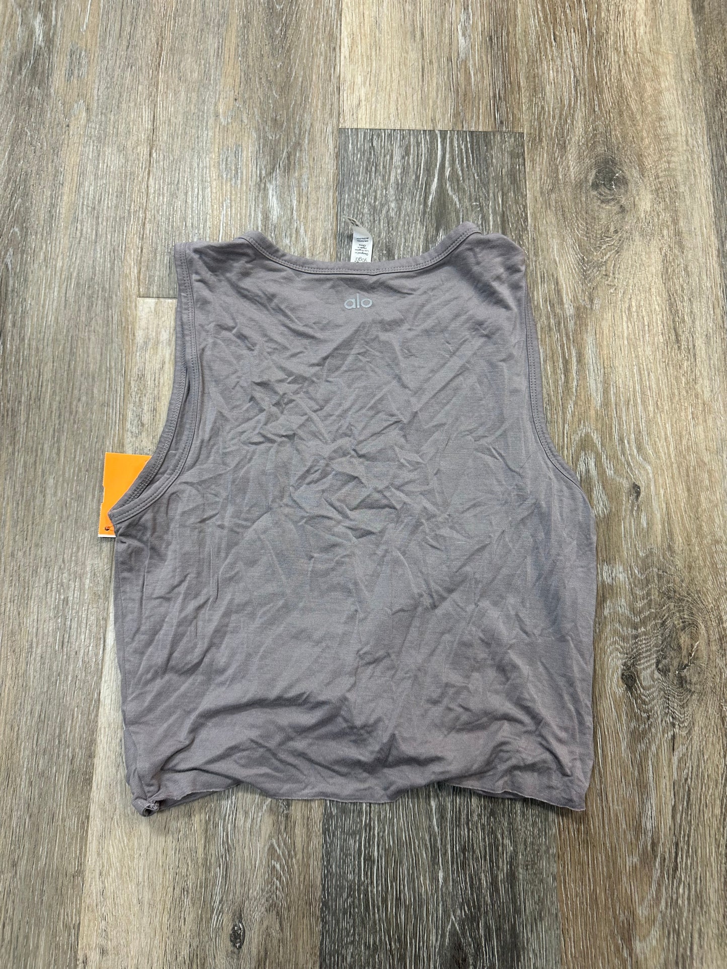 Athletic Tank Top By Alo In Purple, Size: S