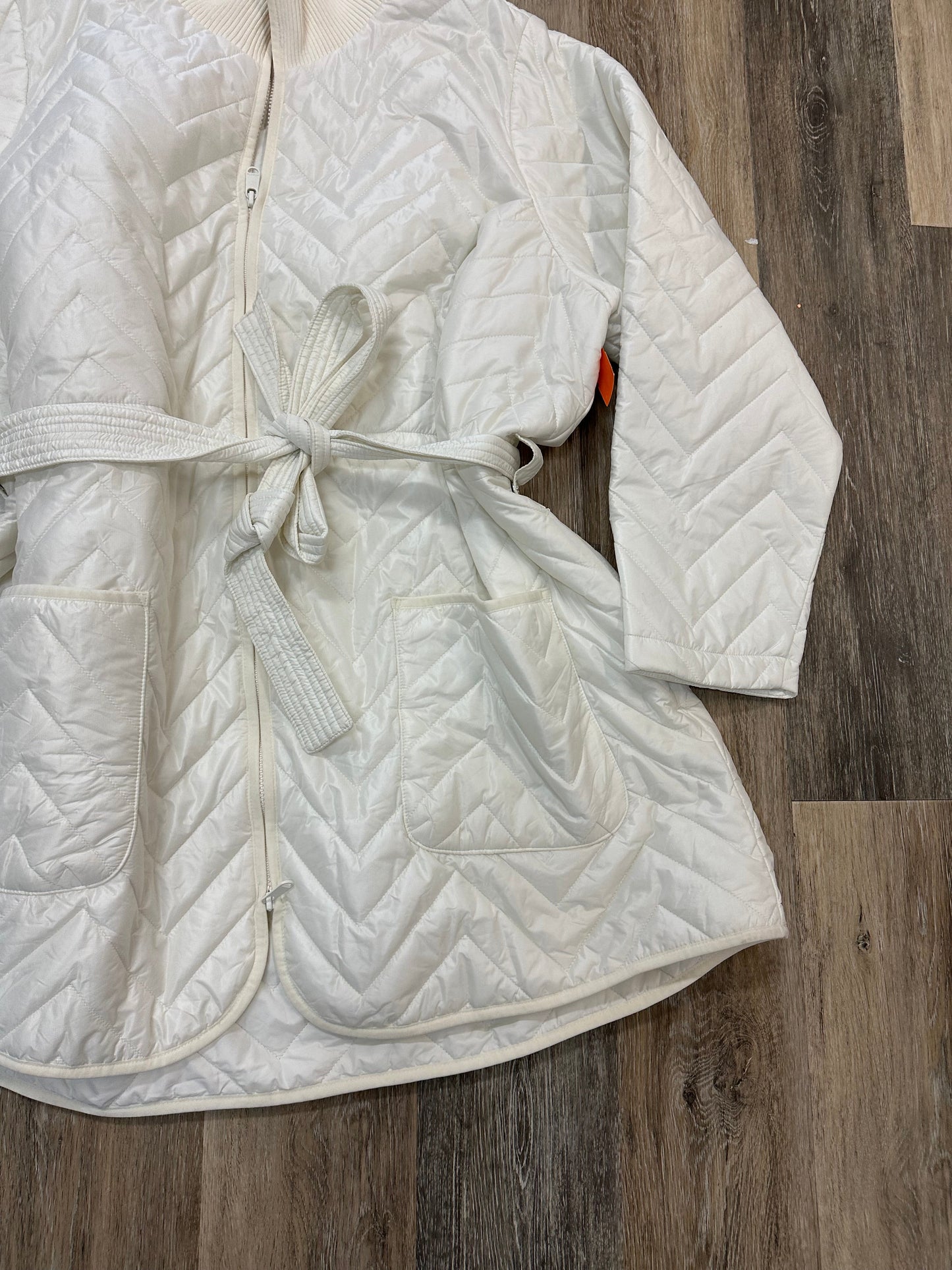 Jacket Puffer & Quilted By Athleta In White, Size: 3x