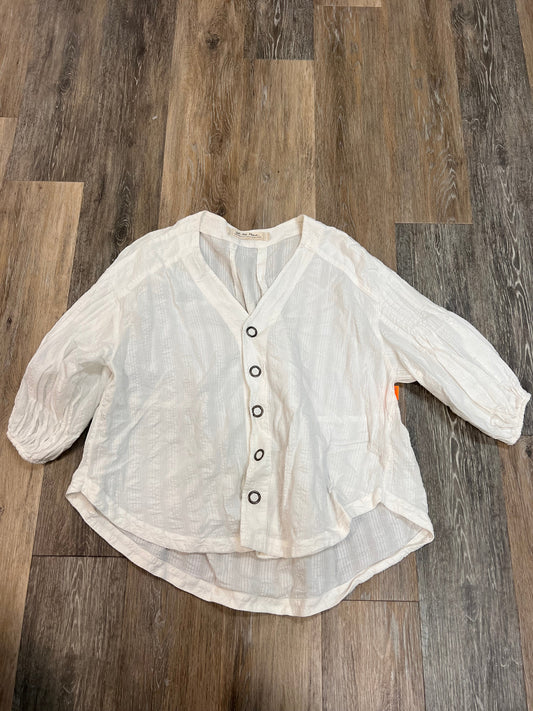 Blouse Long Sleeve By We The Free In White, Size: Xs