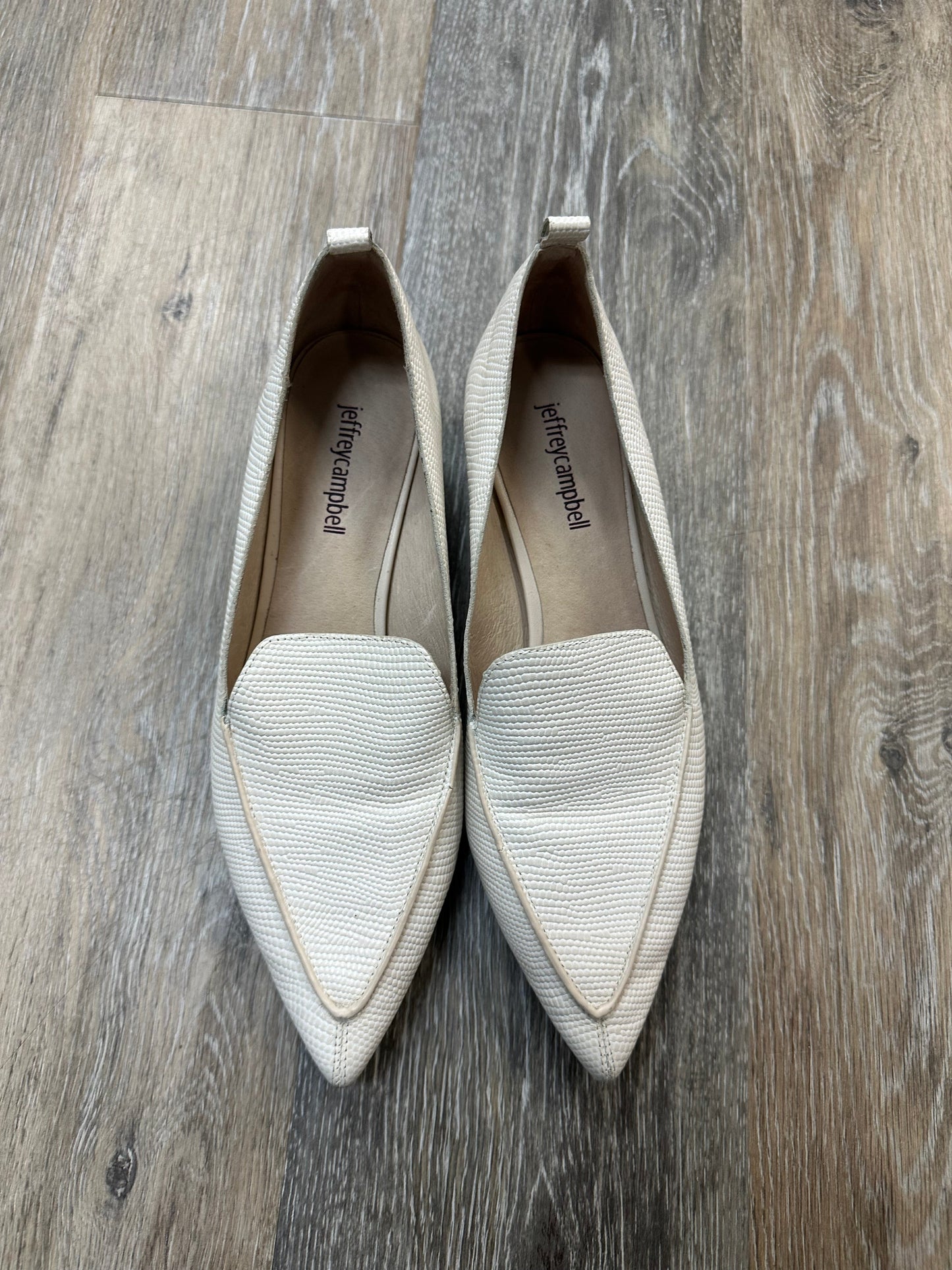 Shoes Flats By Jeffery Campbell In White, Size: 8