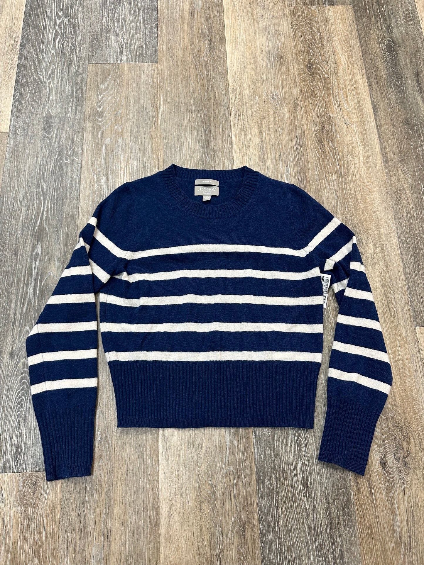 Sweater Cashmere By J. Crew In Blue, Size: Xs