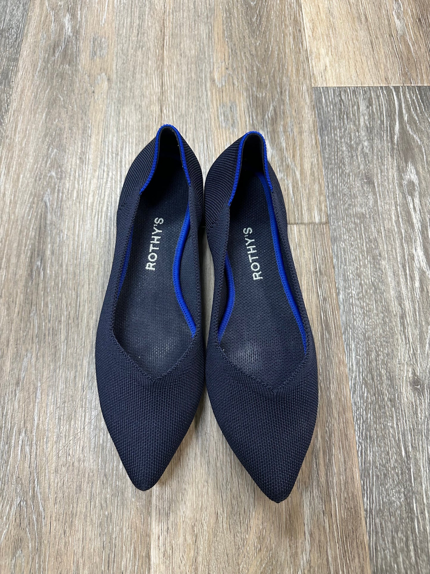 Shoes Flats By Rothys In Blue, Size: 9