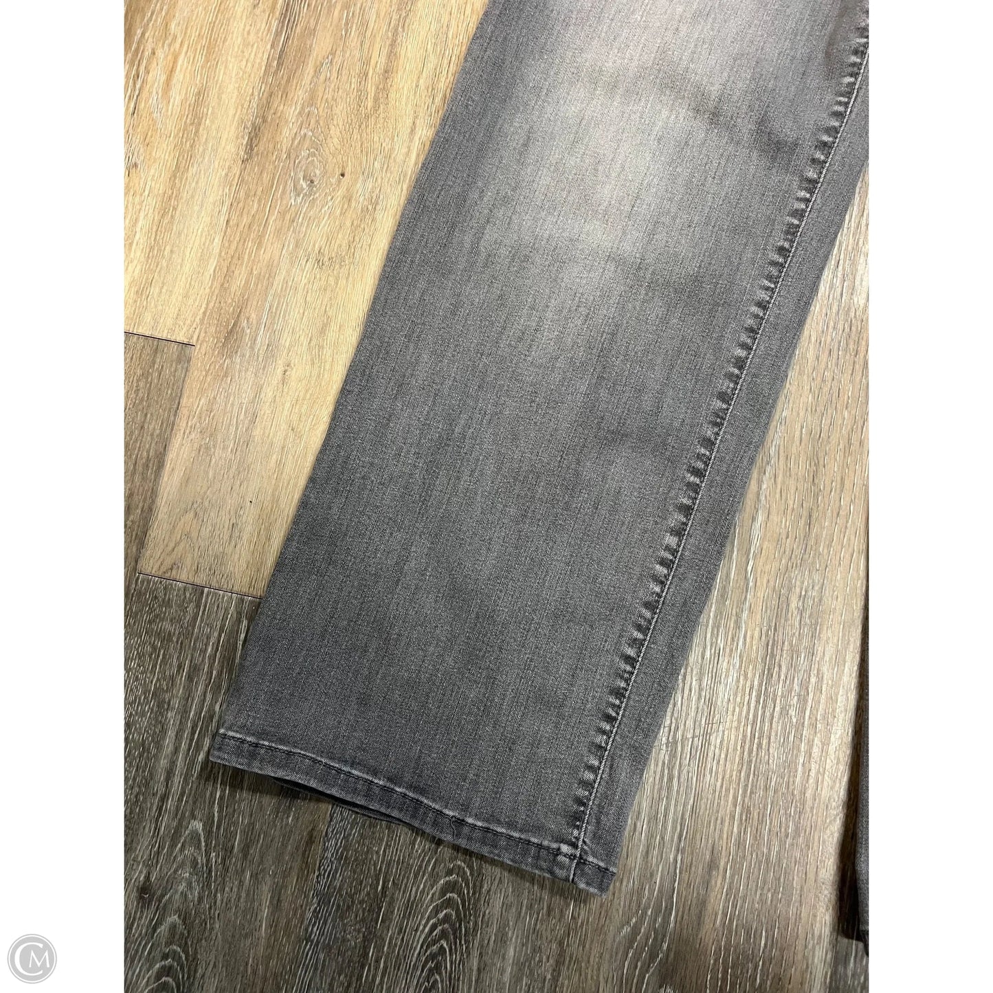 Jeans Straight By Kut In Grey Denim, Size: 8