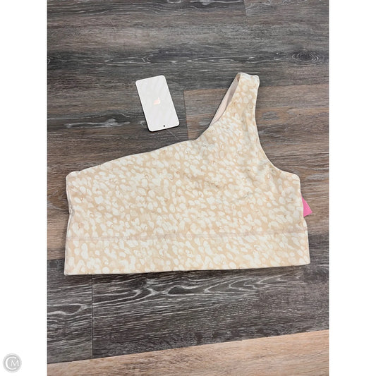 Athletic Bra By Fabletics In Cream, Size: Xl