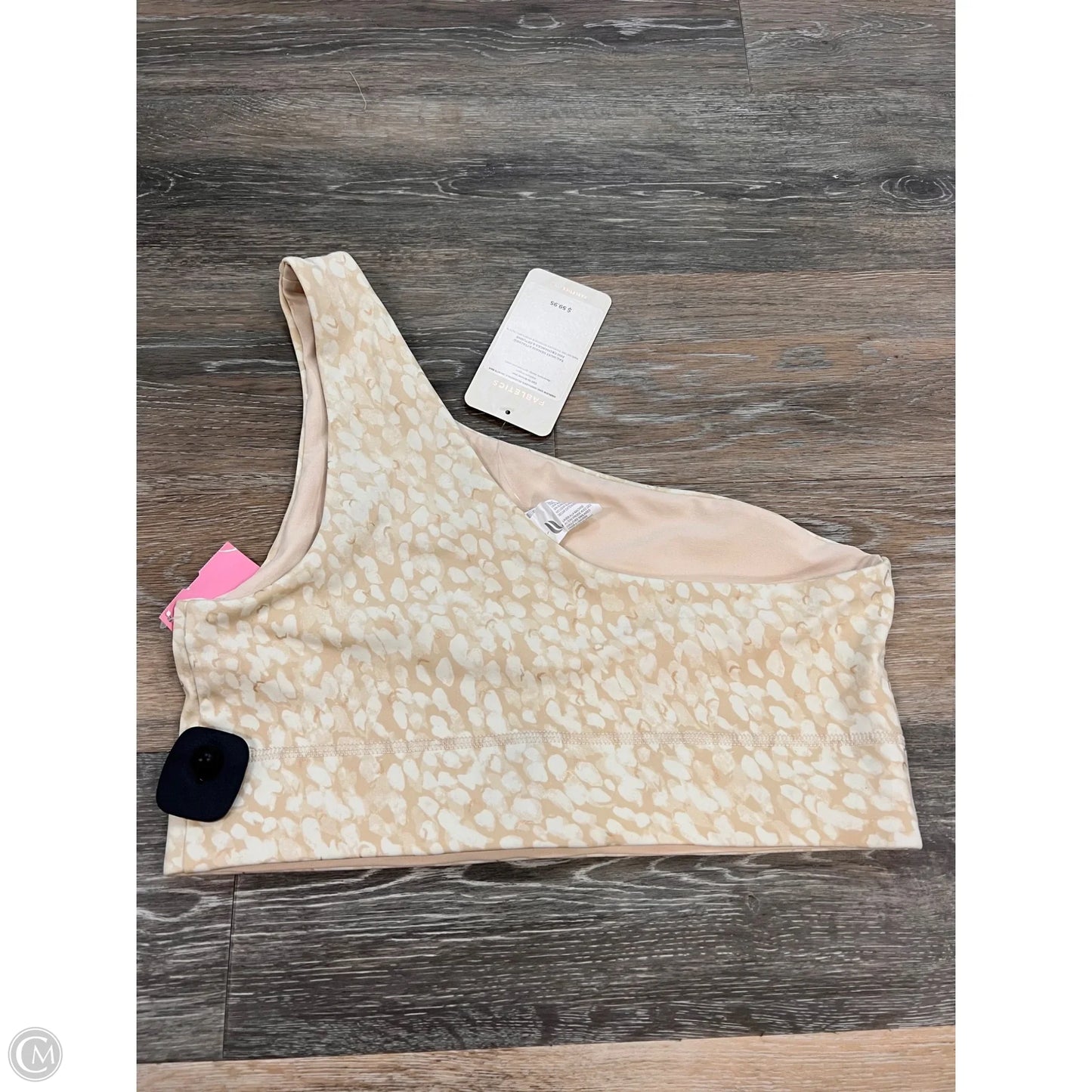 Athletic Bra By Fabletics In Cream, Size: Xl