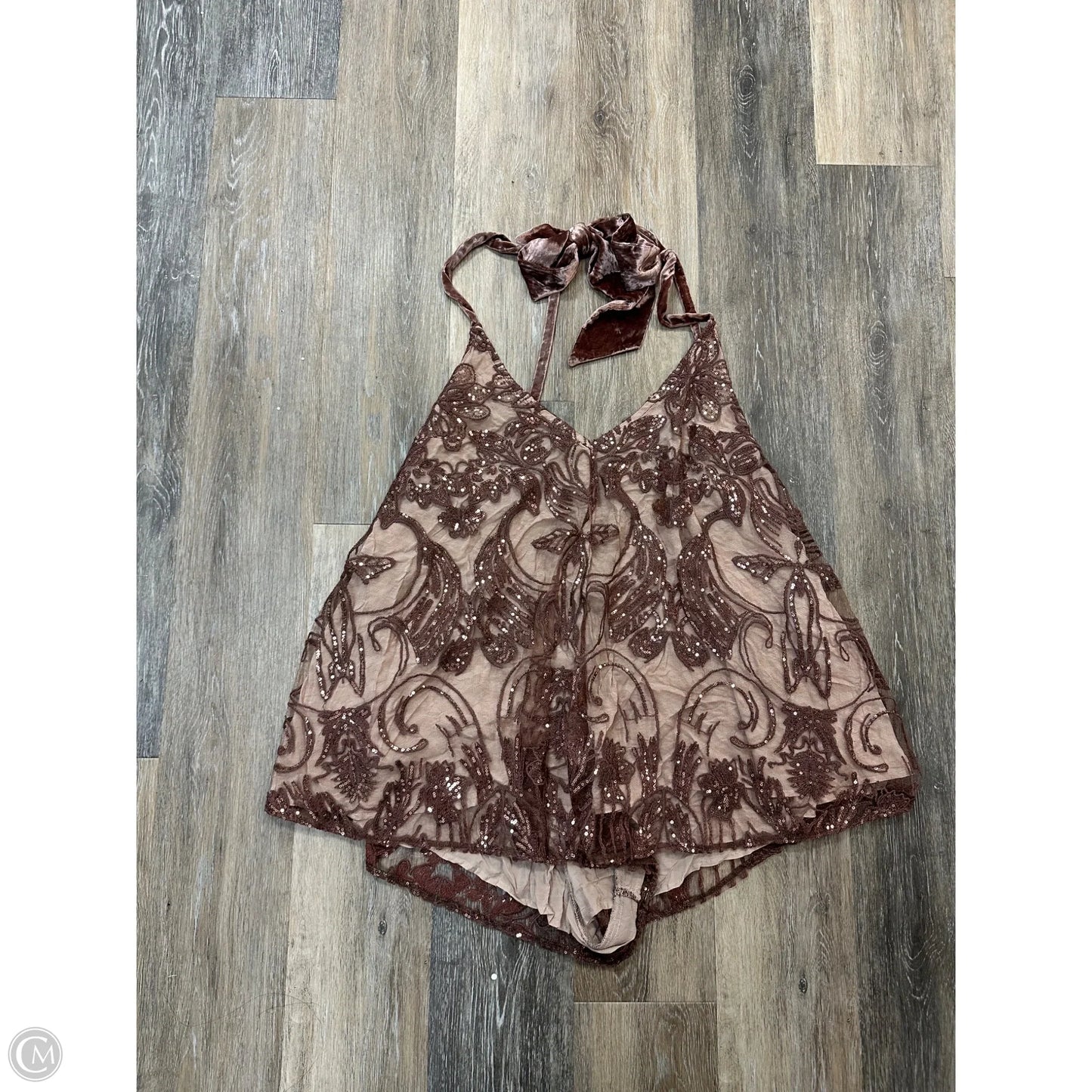 Romper By Free People In Mauve, Size: S