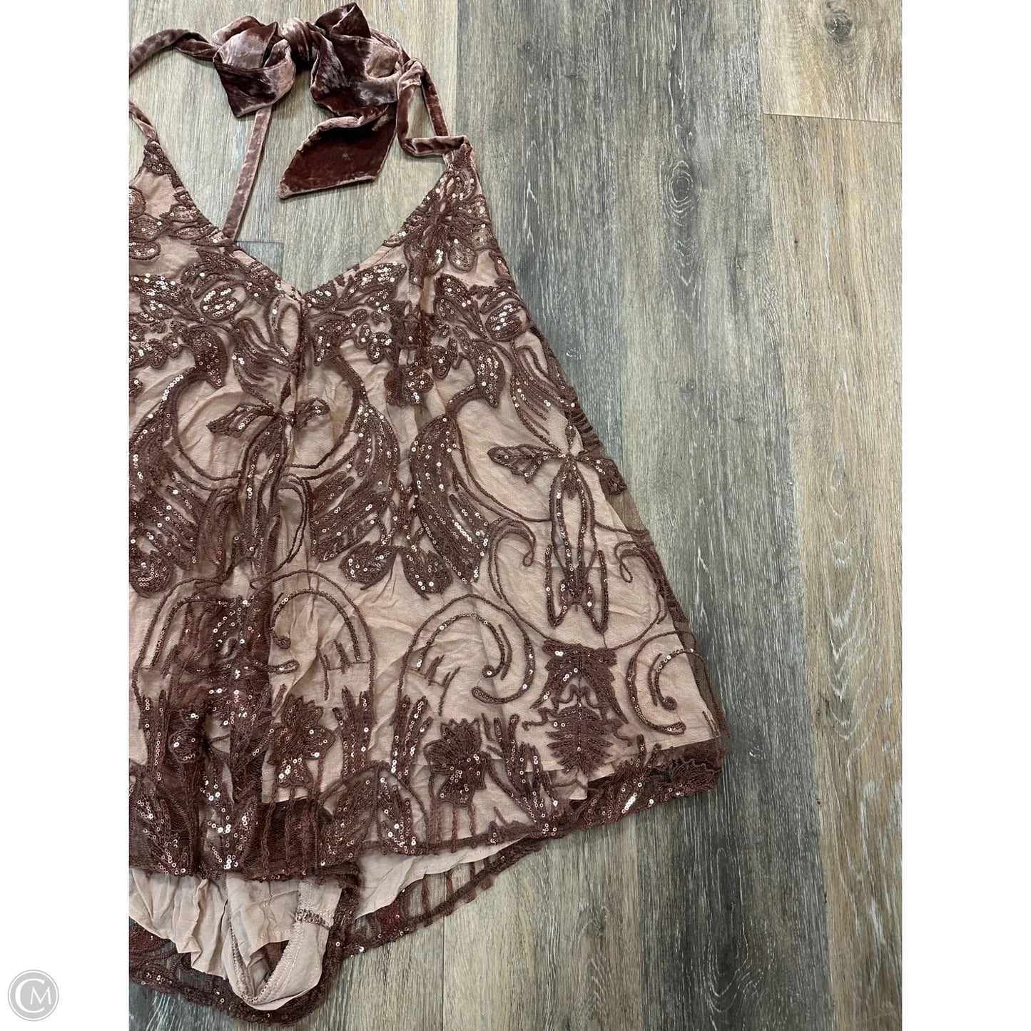 Romper By Free People In Mauve, Size: S