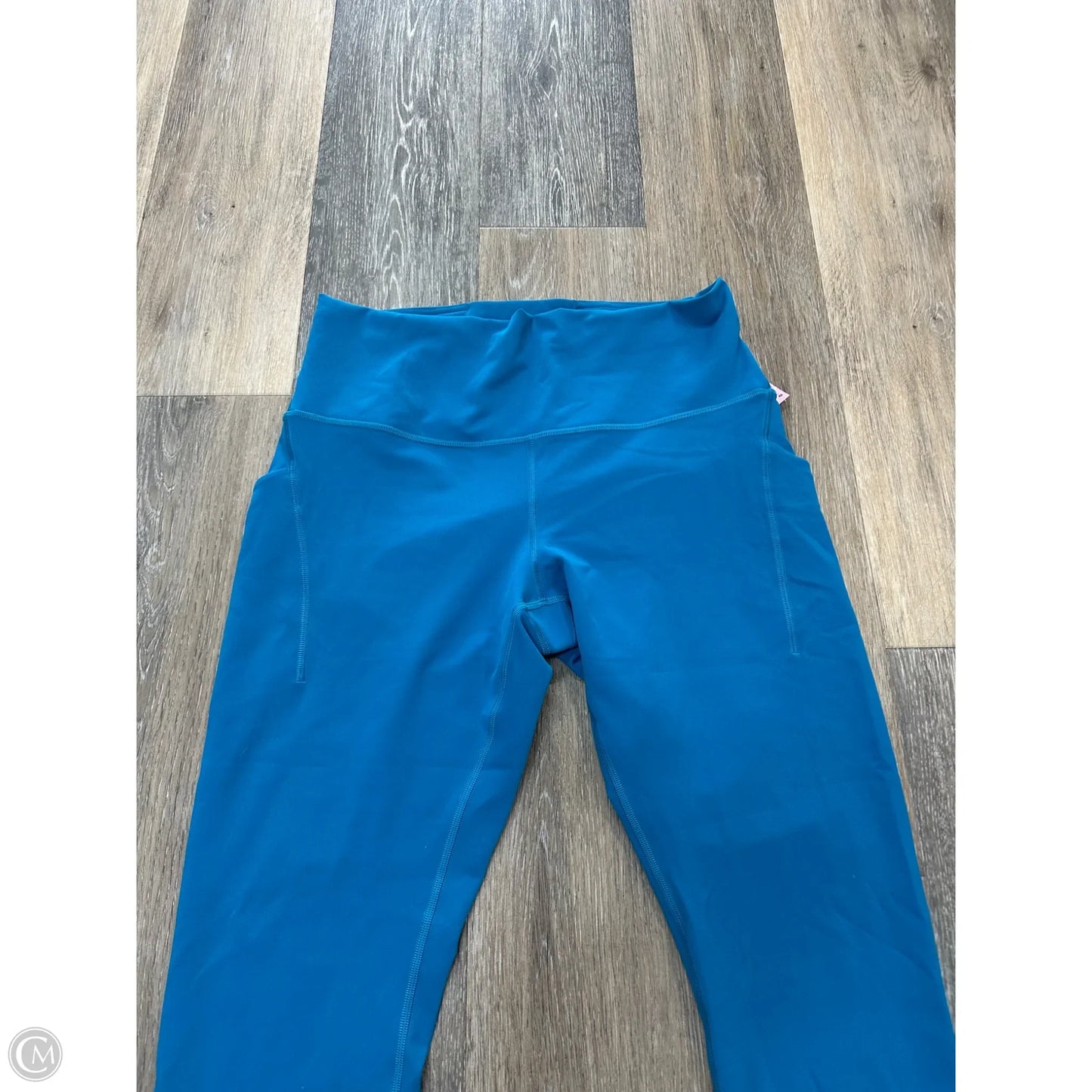 Athletic Leggings By Lululemon In Blue, Size: 12