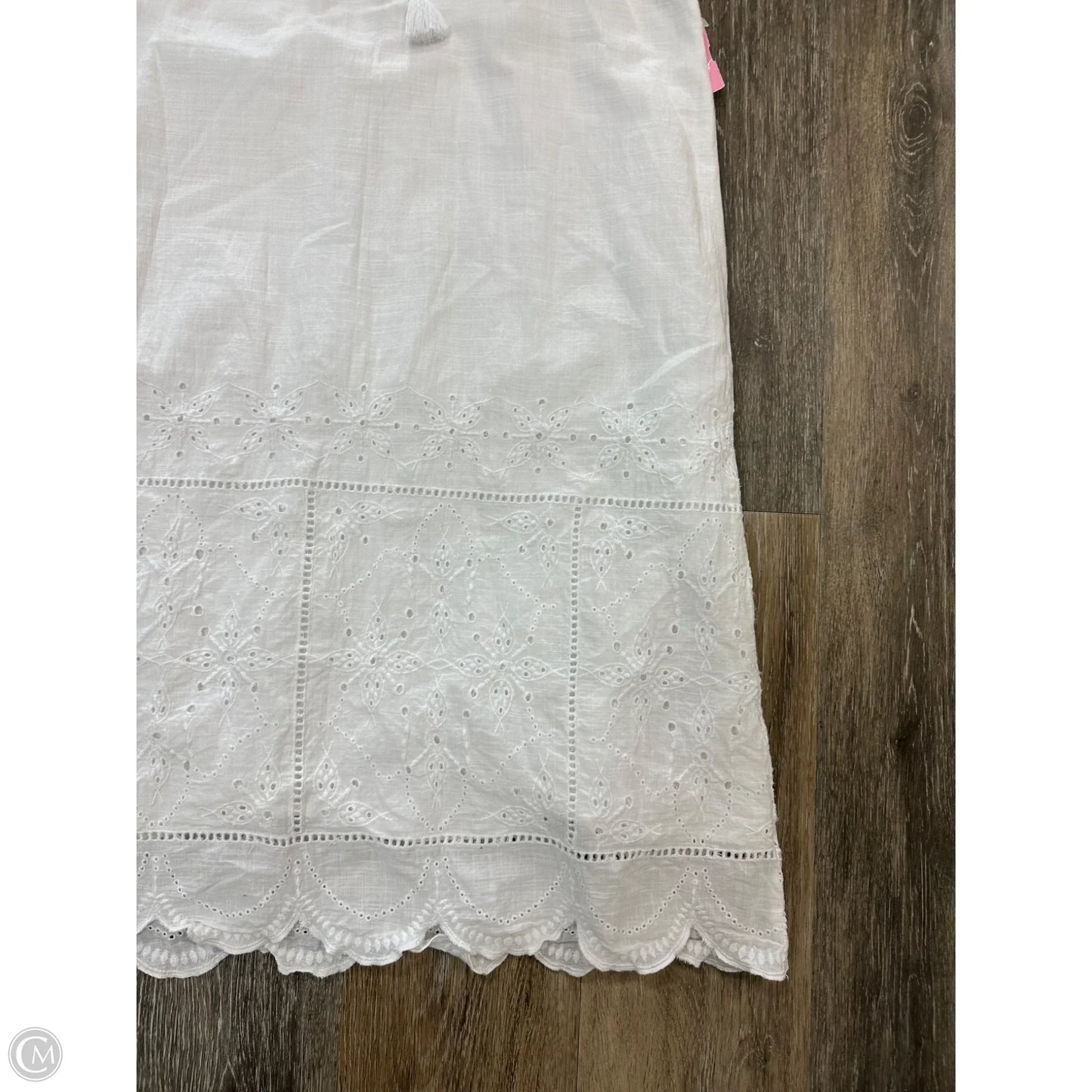 Dress Casual Short By Vineyard Vines In White, Size: 4