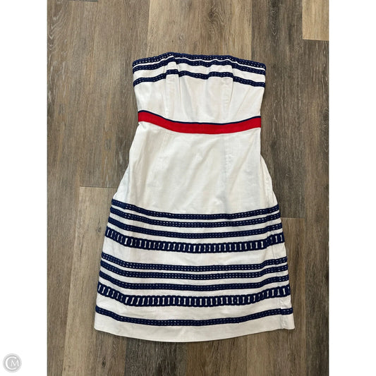 Dress Casual Short By Vineyard Vines In White, Size: 2