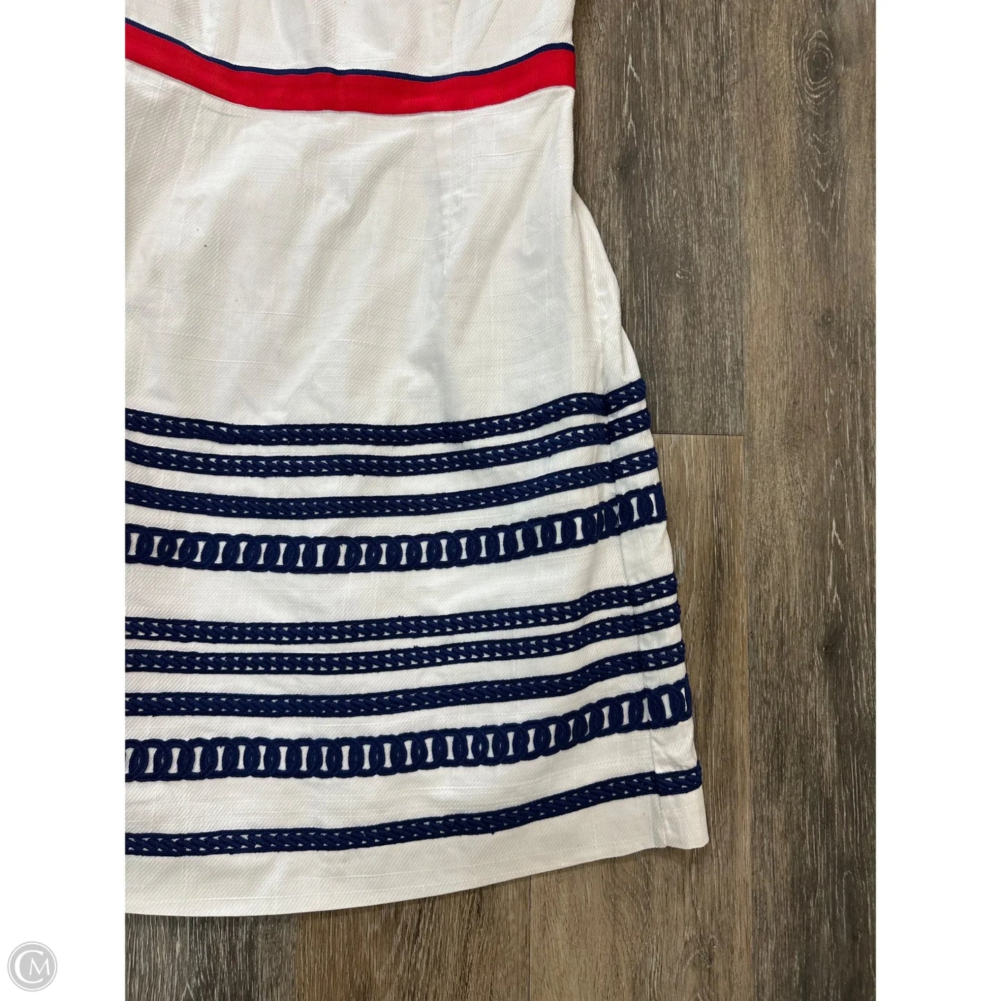 Dress Casual Short By Vineyard Vines In White, Size: 2