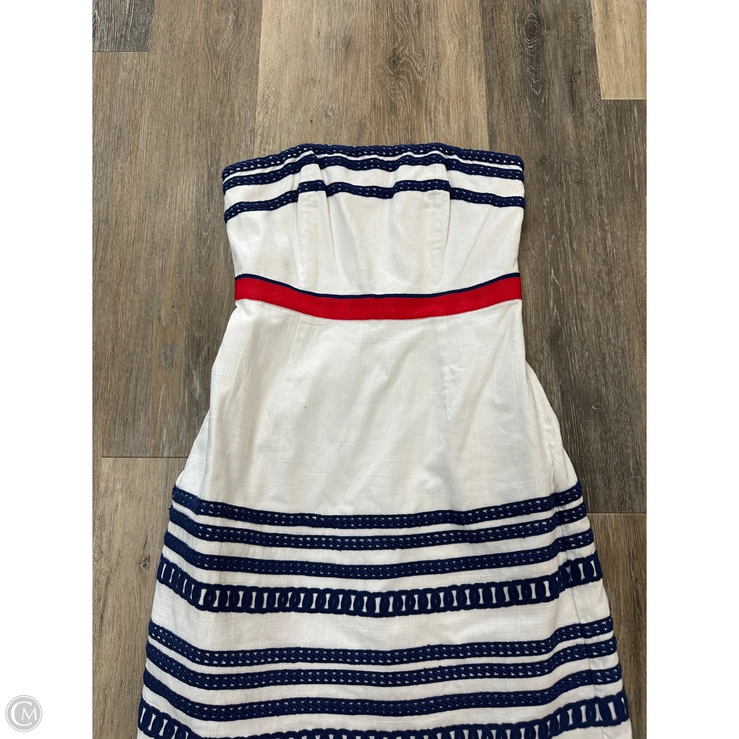 Dress Casual Short By Vineyard Vines In White, Size: 2