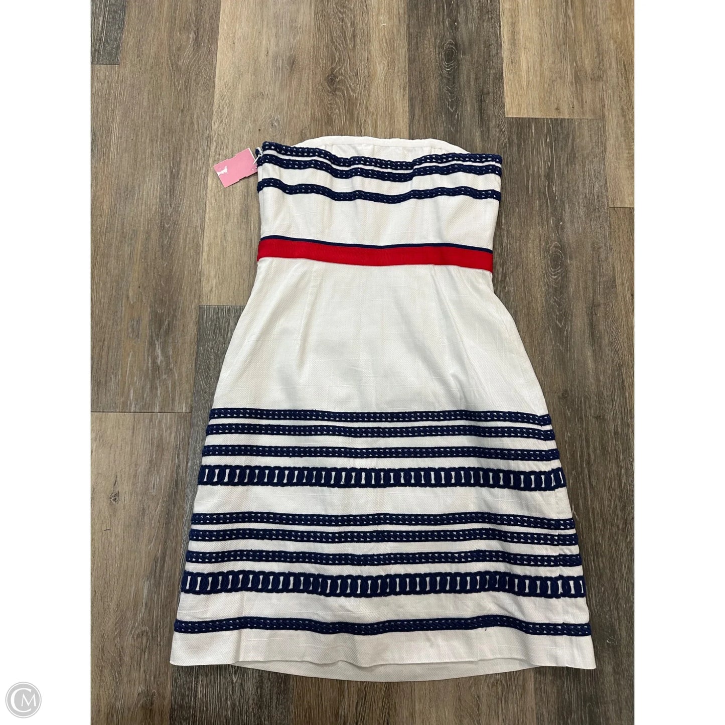 Dress Casual Short By Vineyard Vines In White, Size: 2