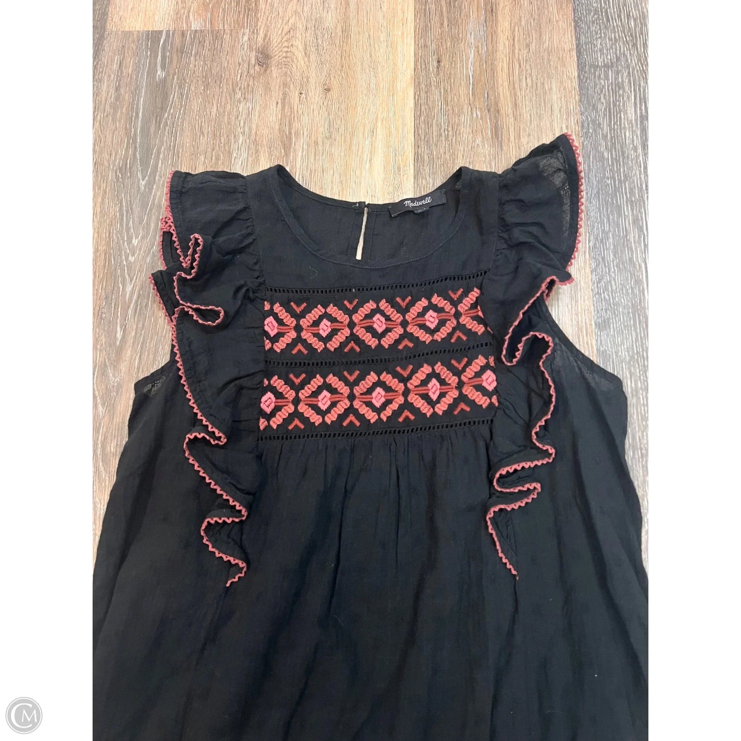 Tank Top By Madewell In Black, Size: Xs