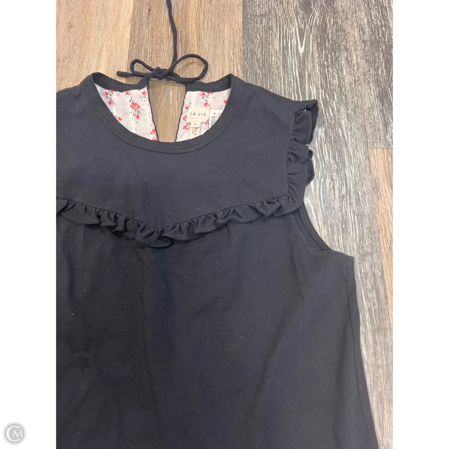 Tank Top By Rebecca Taylor In Black, Size: S