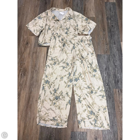 2pc Set By Open Edit In Cream, Size: Xl