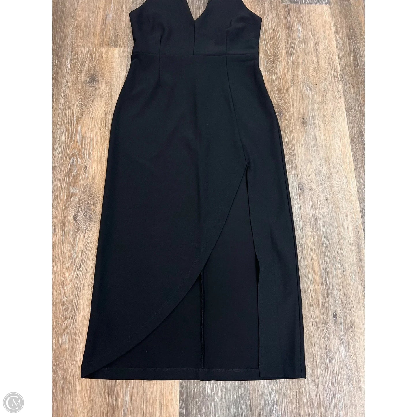 Dress Party Midi By Abercrombie And Fitch In Black, Size: M