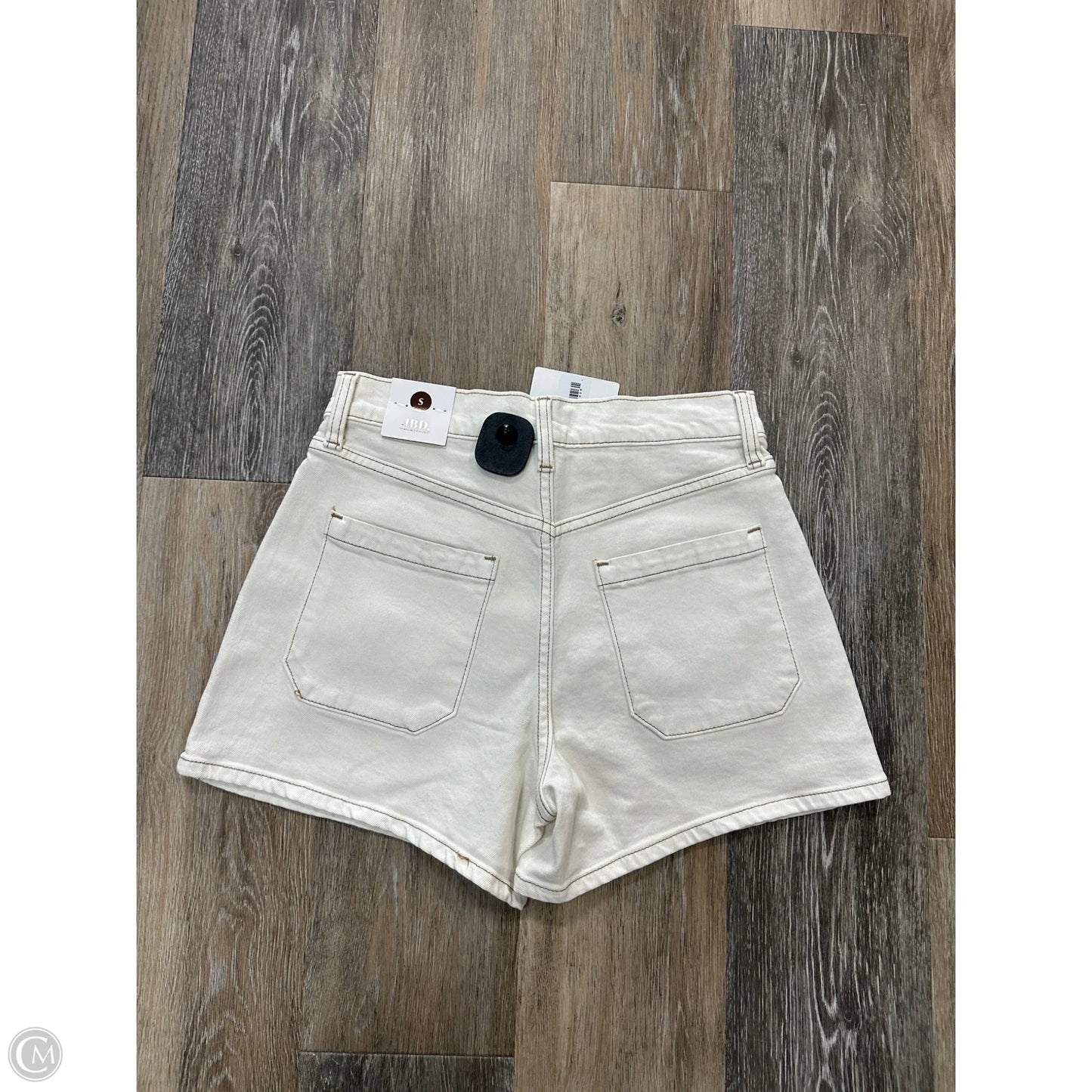 Shorts By Just Black In Cream, Size: S