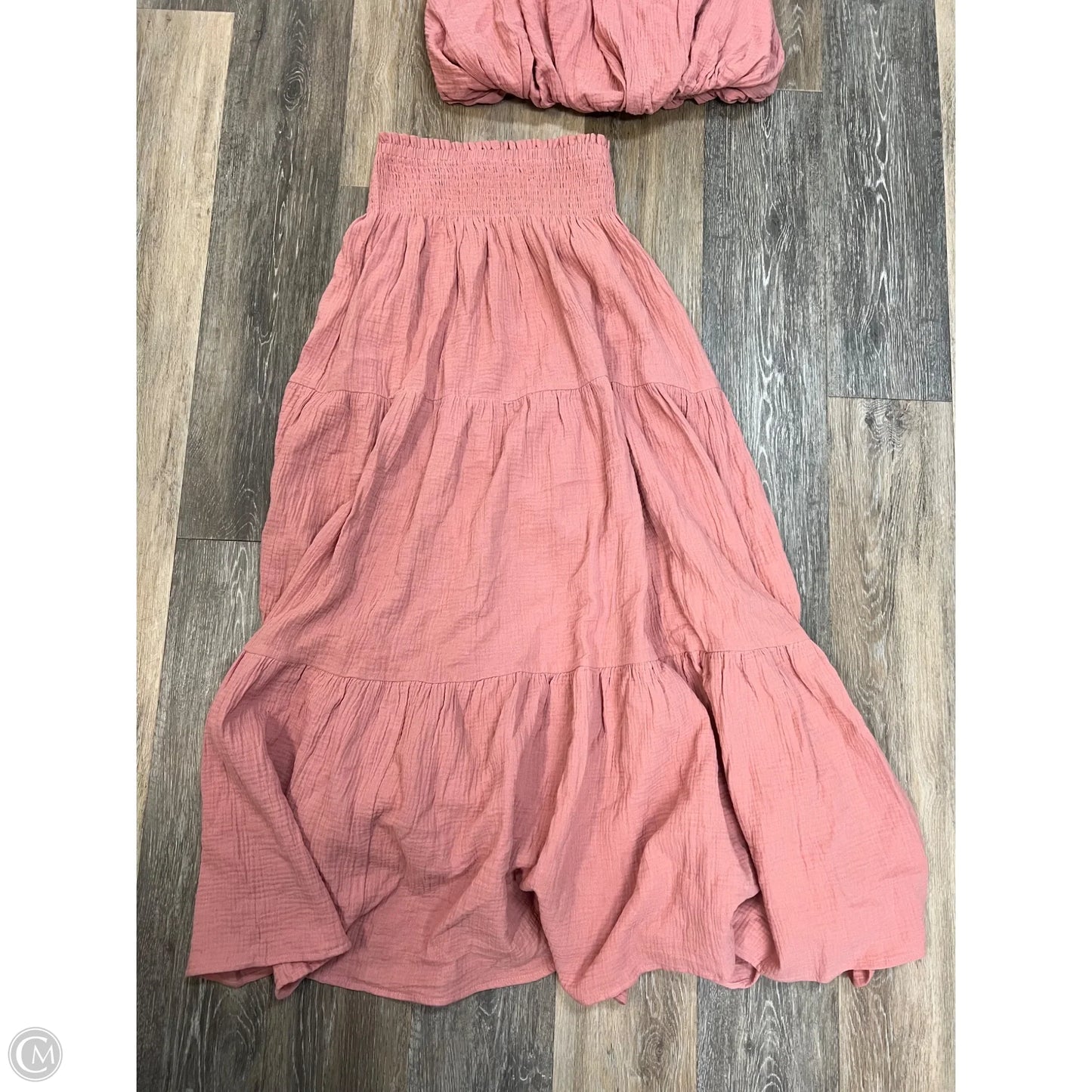 Skirt Set 2pc By Indie Blue In Pink, Size: Xs/S