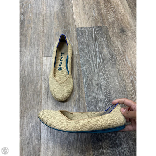 Shoes Flats By Rothys In Tan, Size: 8