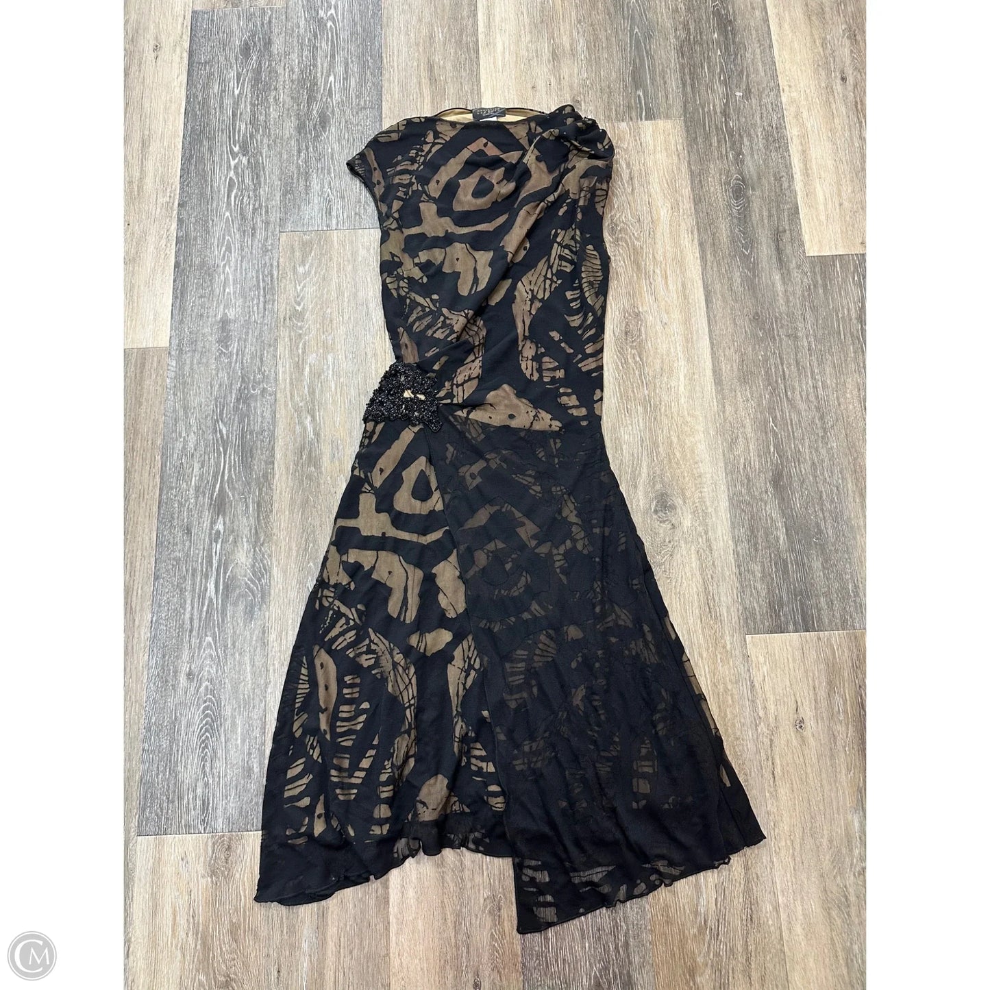 Dress Party Midi By Christian Lacroix In Black, Size: L
