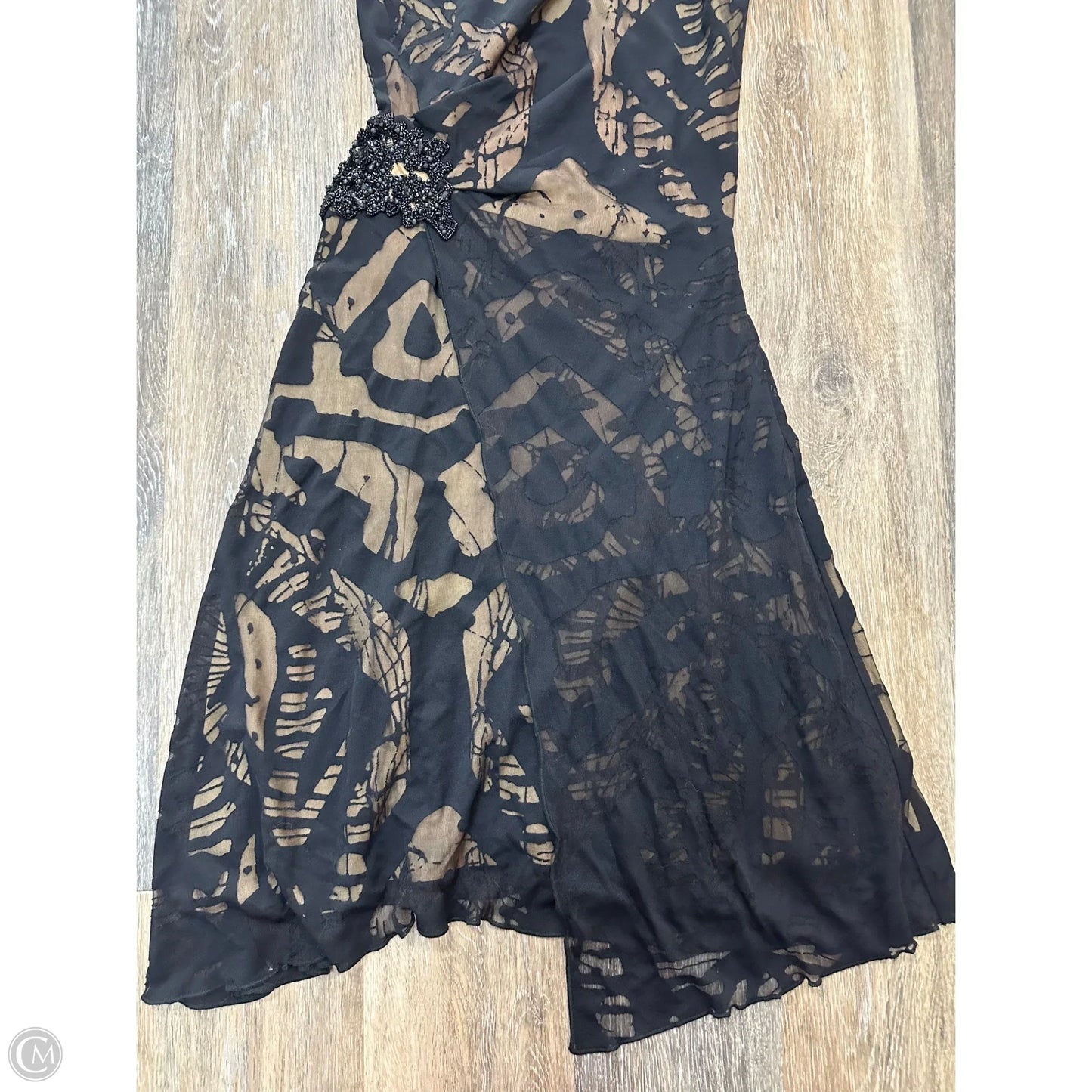 Dress Party Midi By Christian Lacroix In Black, Size: L