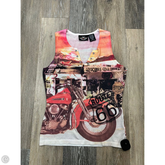Tank Top By Harley Davidson In Multi-colored, Size: S