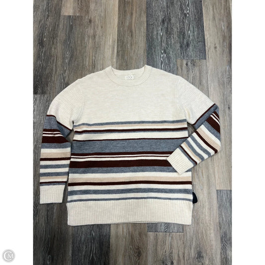 Sweater By Thread And Supply In Cream, Size: M