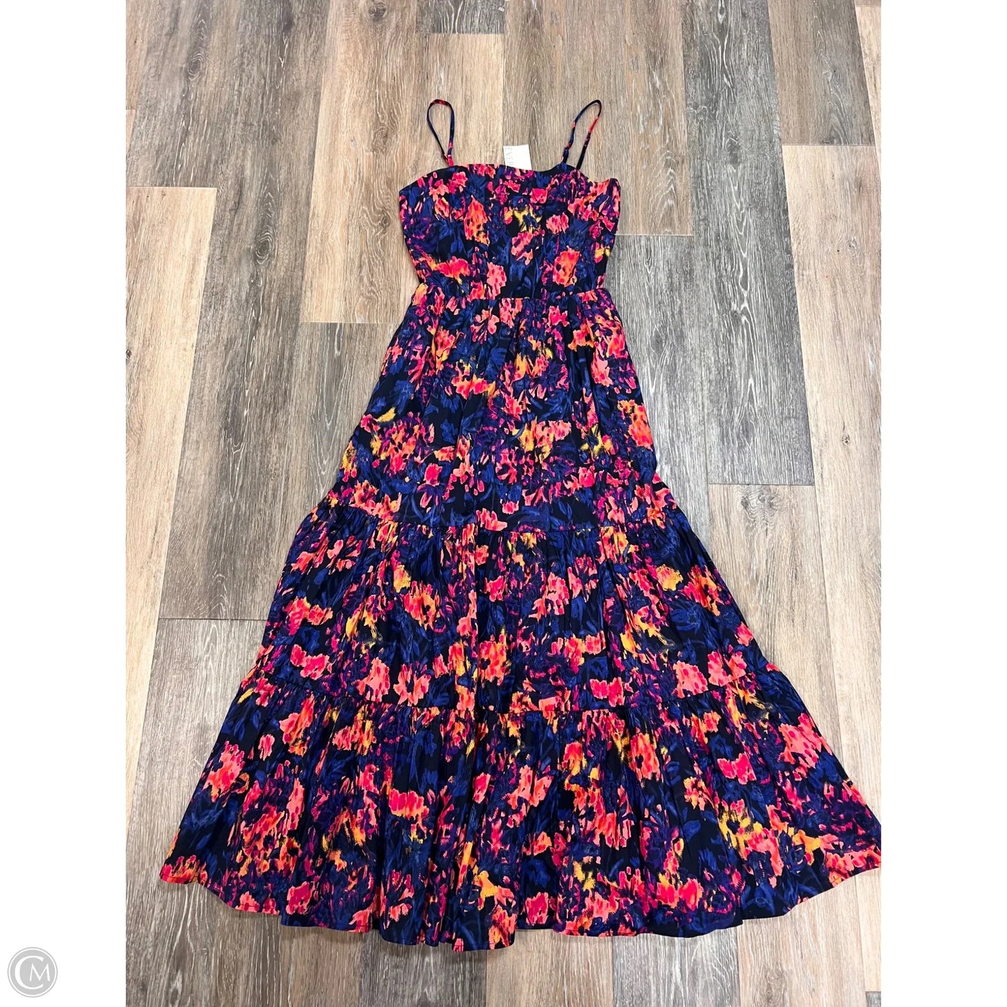 -Dress Casual Maxi By Evereve In Multi-colored, Size: Xs