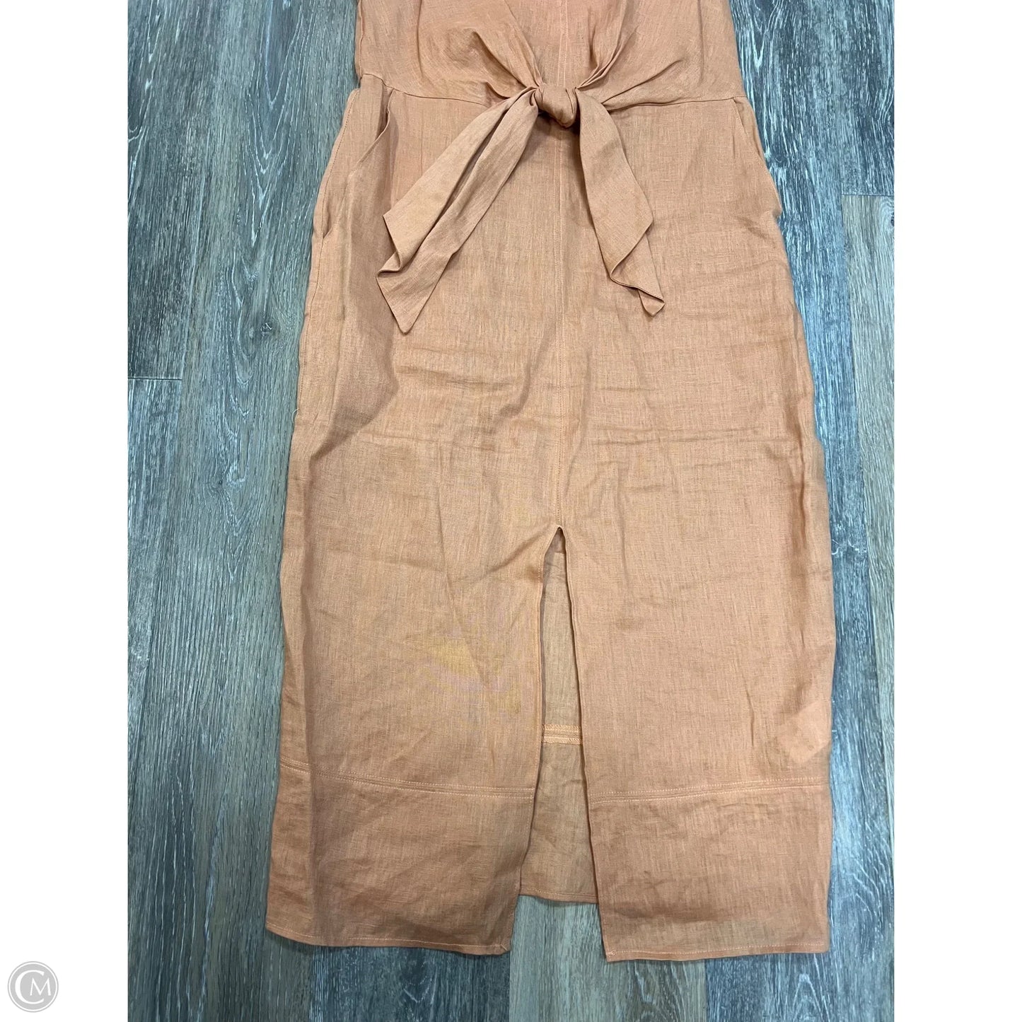 Dress Casual Midi By Reiss In Orange, Size: 6