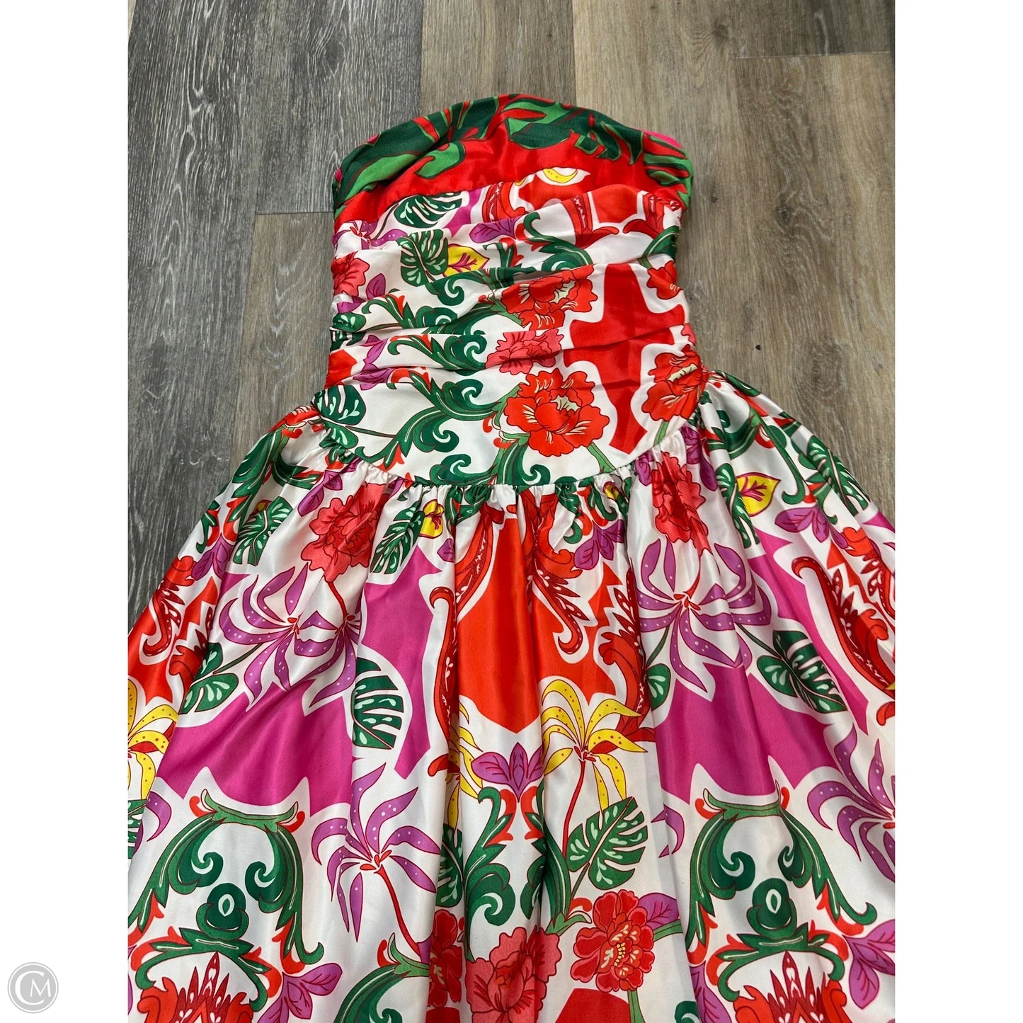 Dress Party Midi By Ciebon In Floral Print, Size: Xs