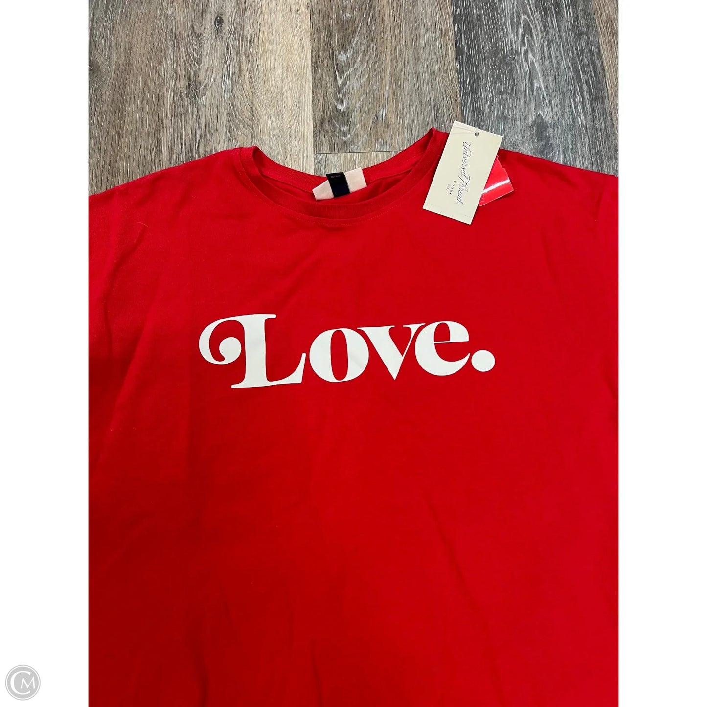 Top Short Sleeve By Universal Thread In Red, Size: L