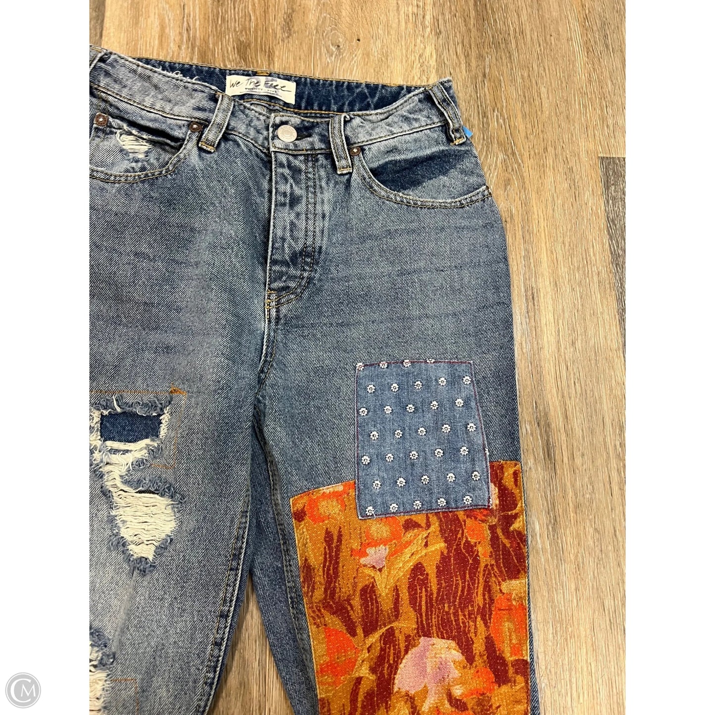 Jeans Flared By We The Free In Blue Denim, Size: 1/25