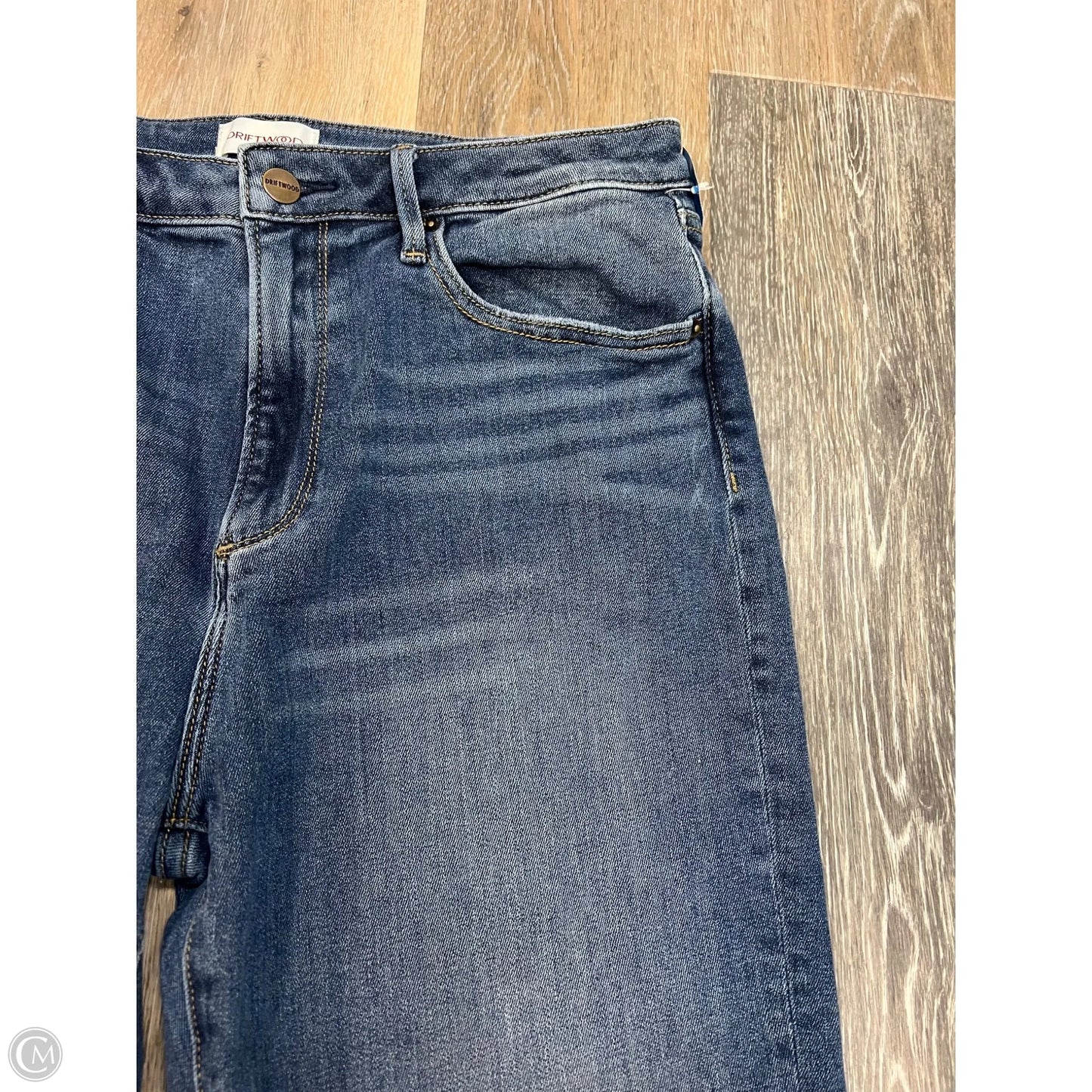 Jeans Straight By Driftwood In Blue Denim, Size: 10