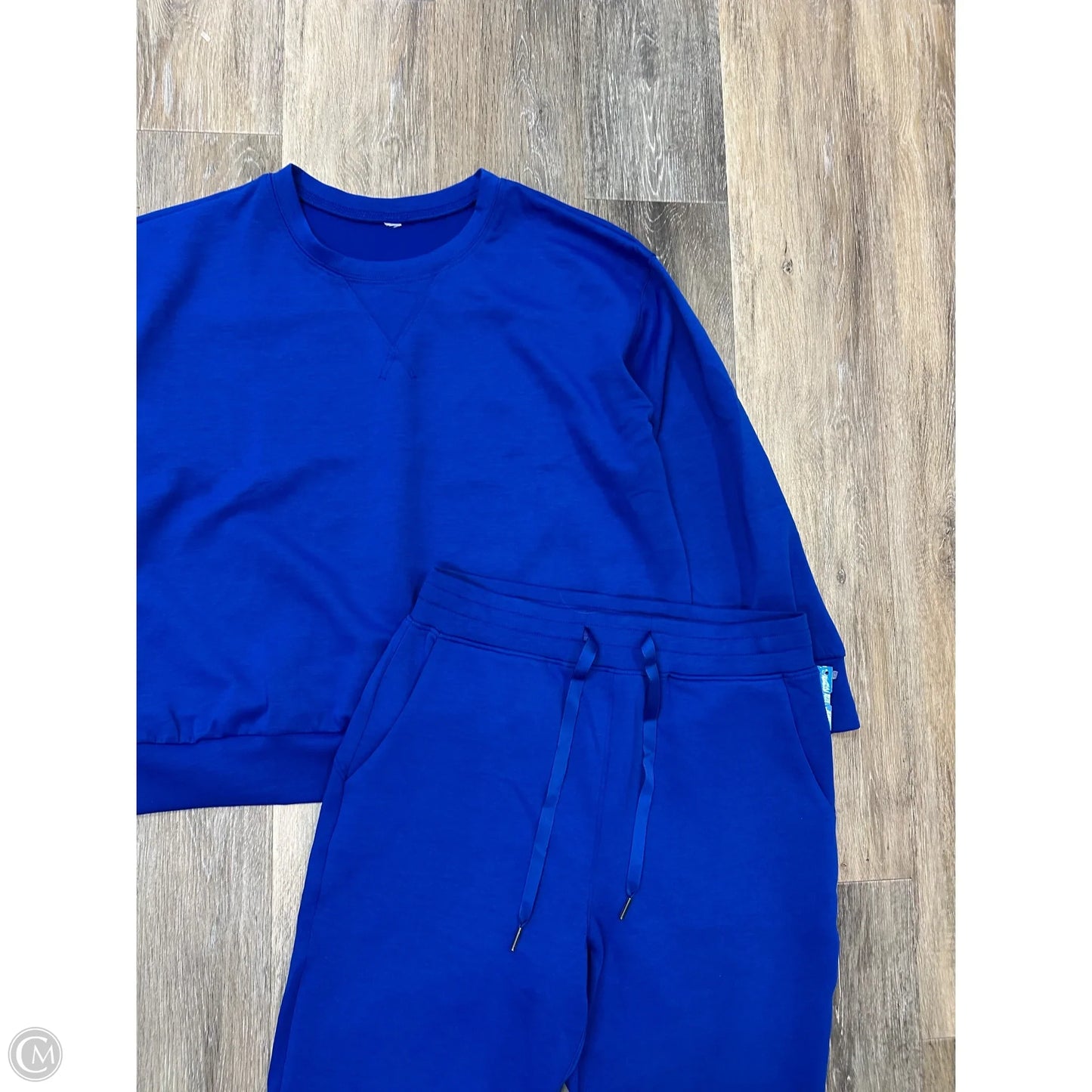 Lounge Set Pants By Dear Scarlett In Blue, Size: L