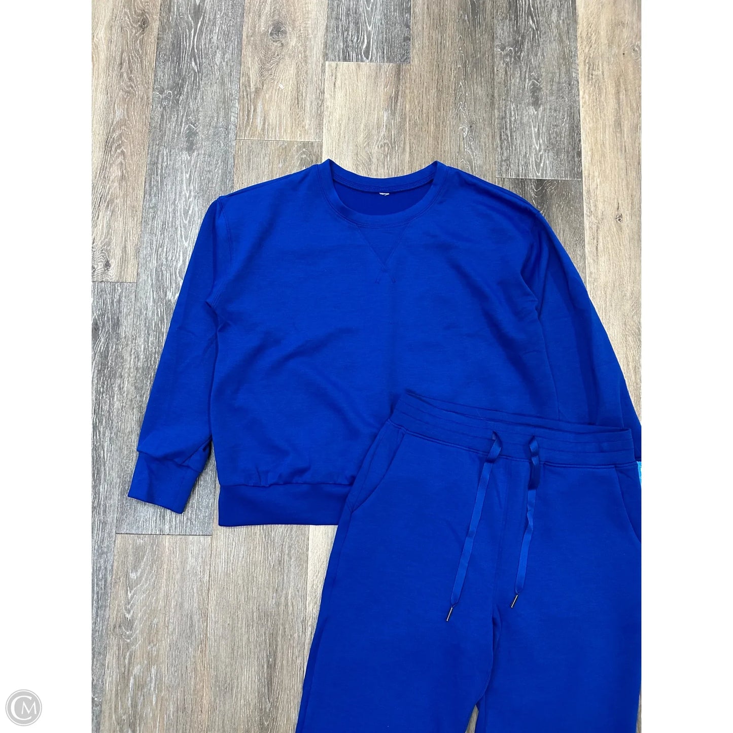 Lounge Set Pants By Dear Scarlett In Blue, Size: L