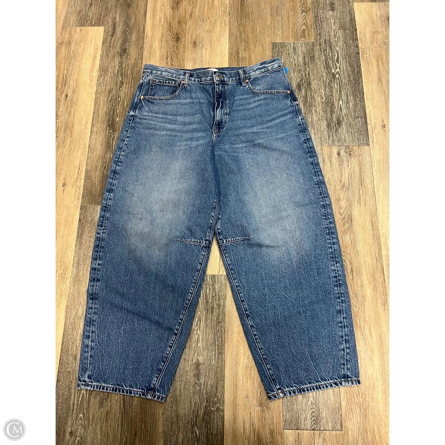 Jeans Straight By Cake In Blue Denim, Size: 16