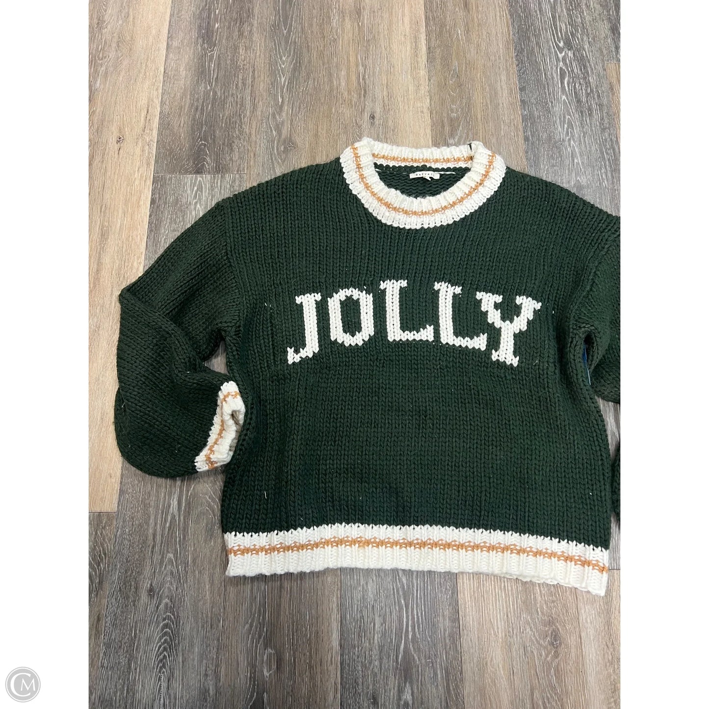 Sweater By Baevely In Green, Size: L