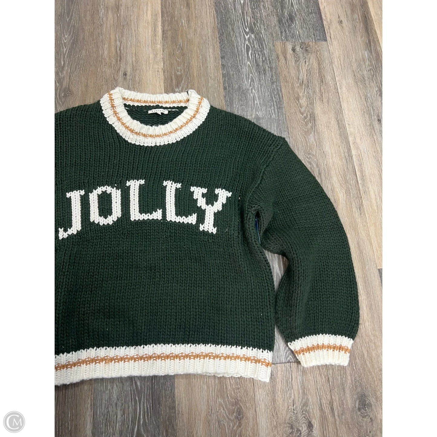 Sweater By Baevely In Green, Size: L