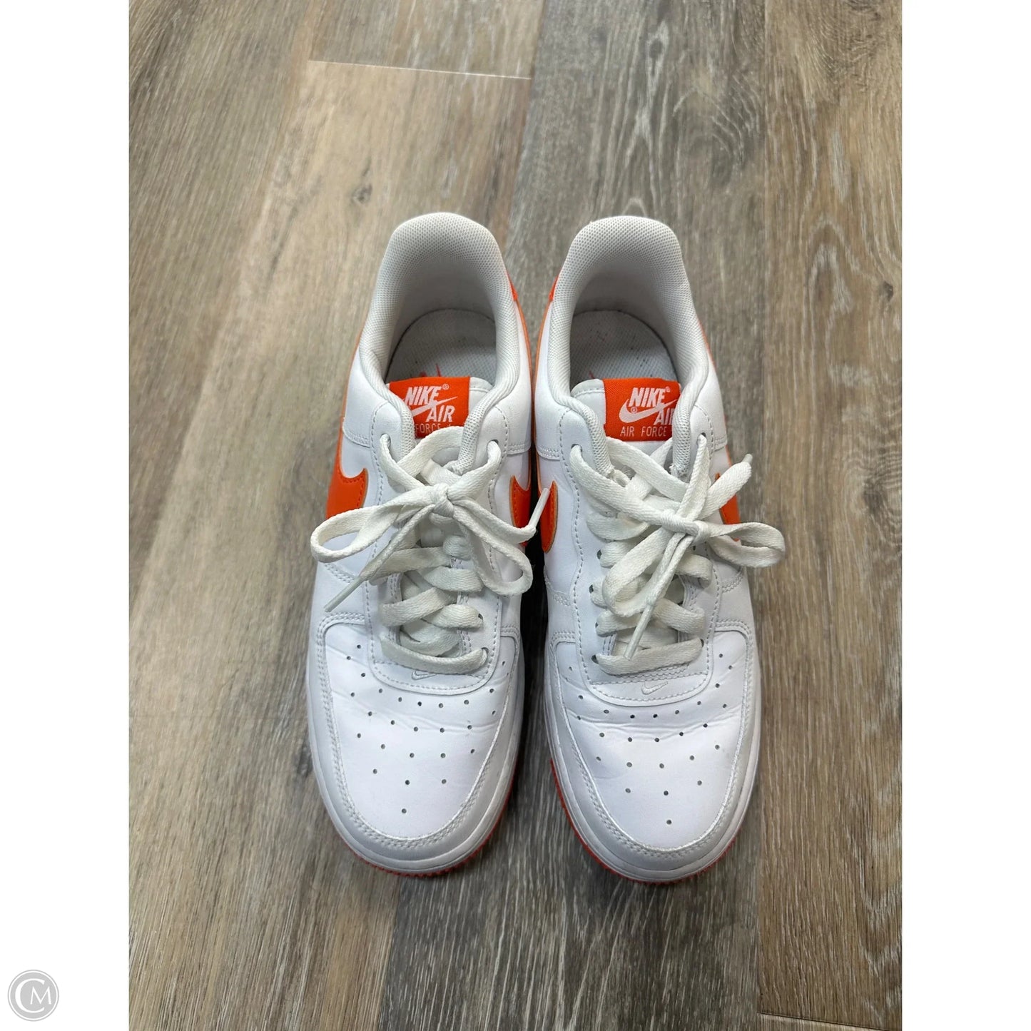 Shoes Athletic By Nike In White, Size: 7.5