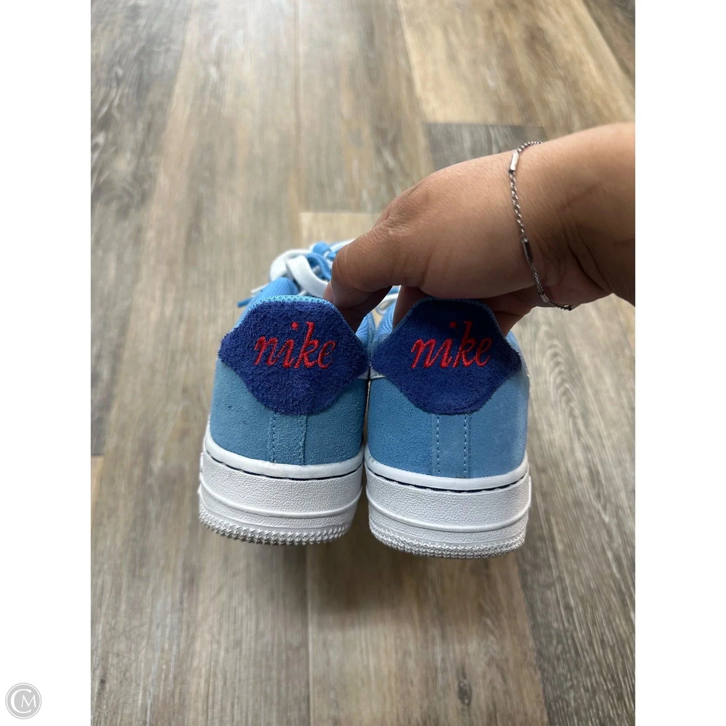 Shoes Athletic By Nike In Blue, Size: 7