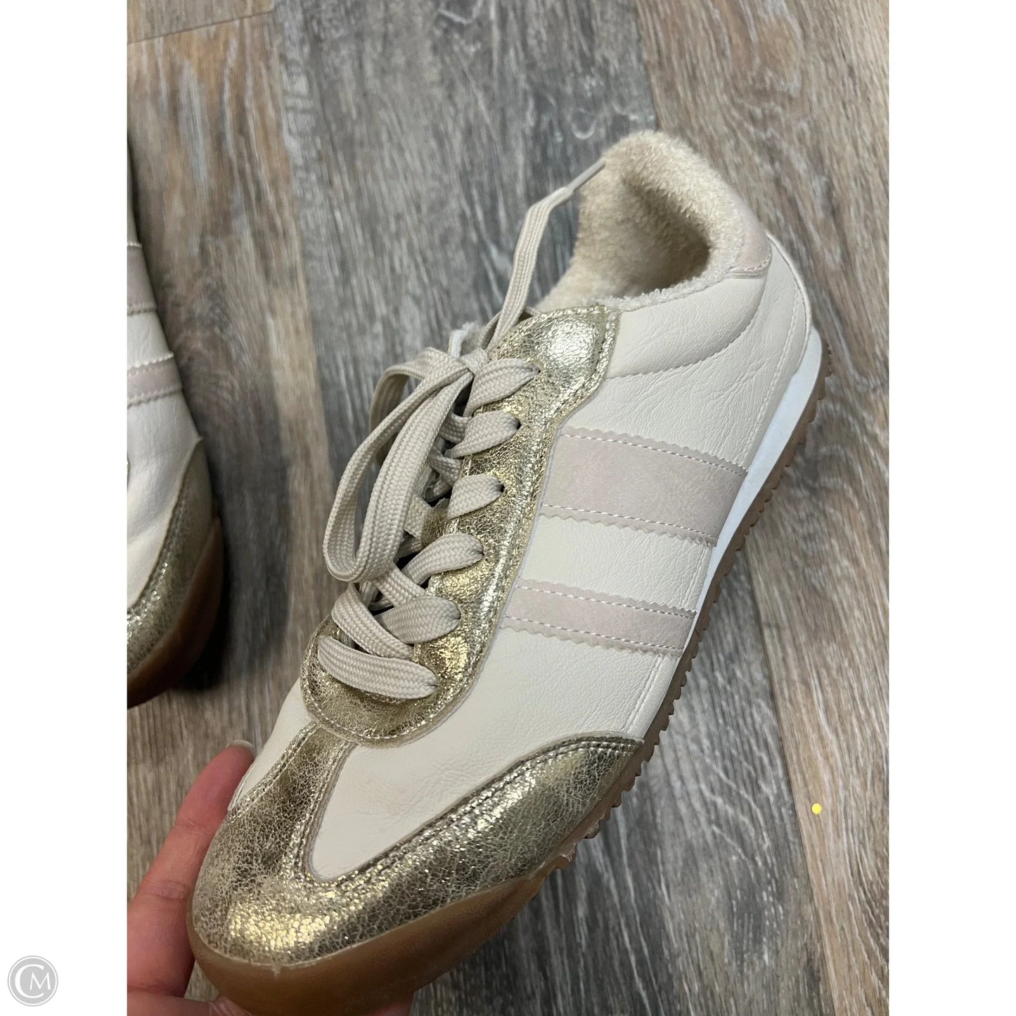 Shoes Athletic By Dolce Vita In Gold, Size: 8